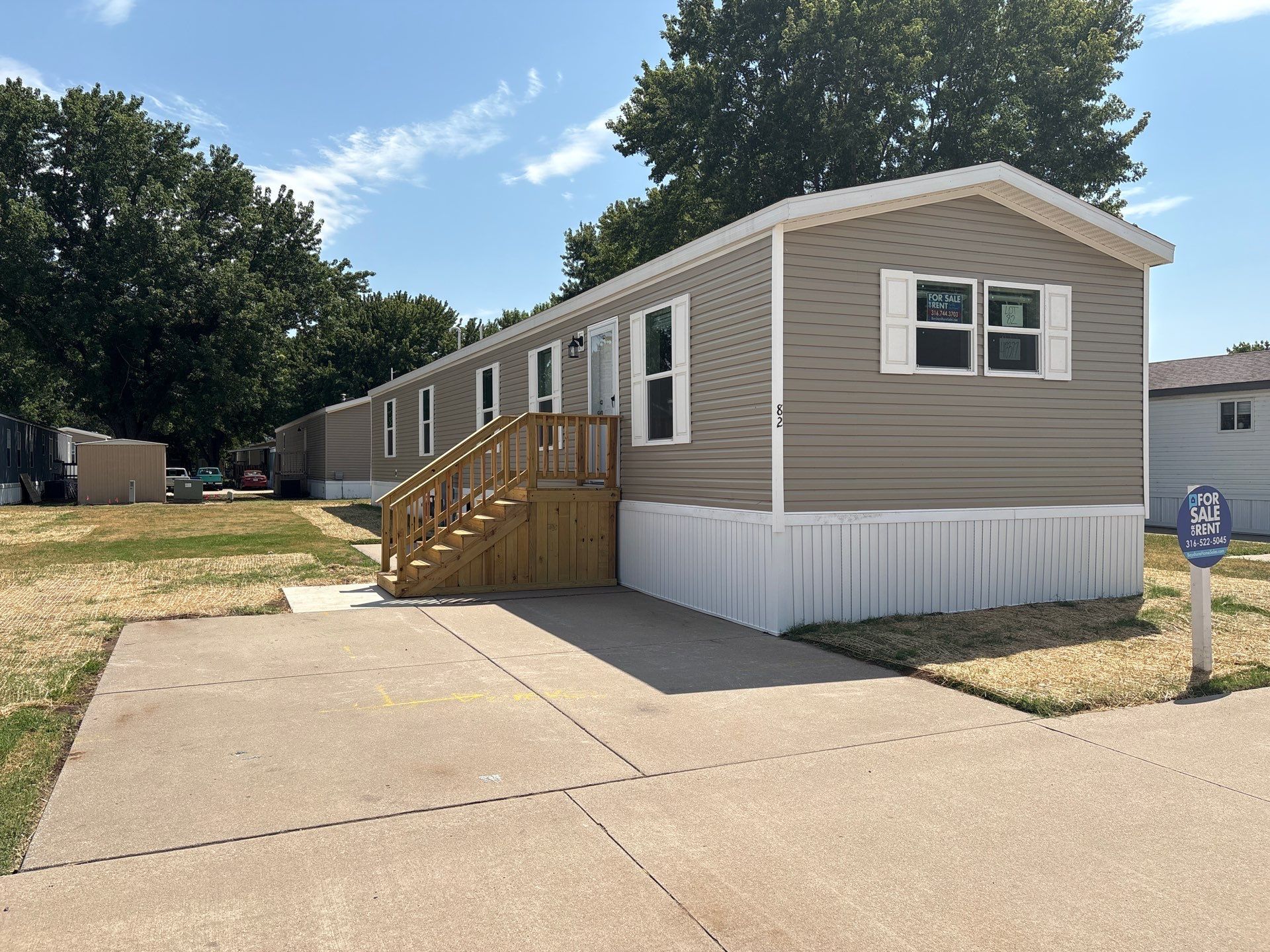A photo of the home