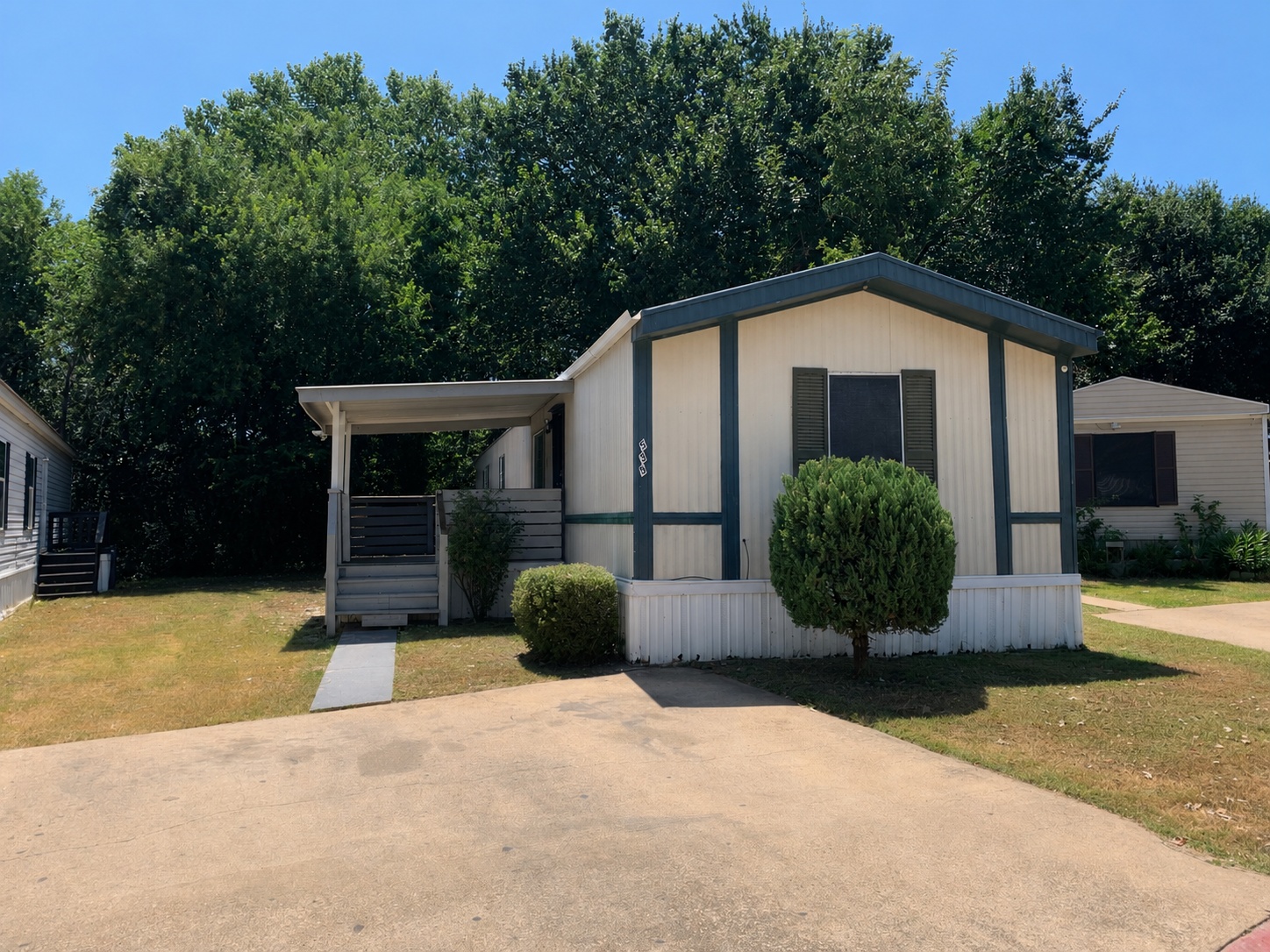 A photo of the home