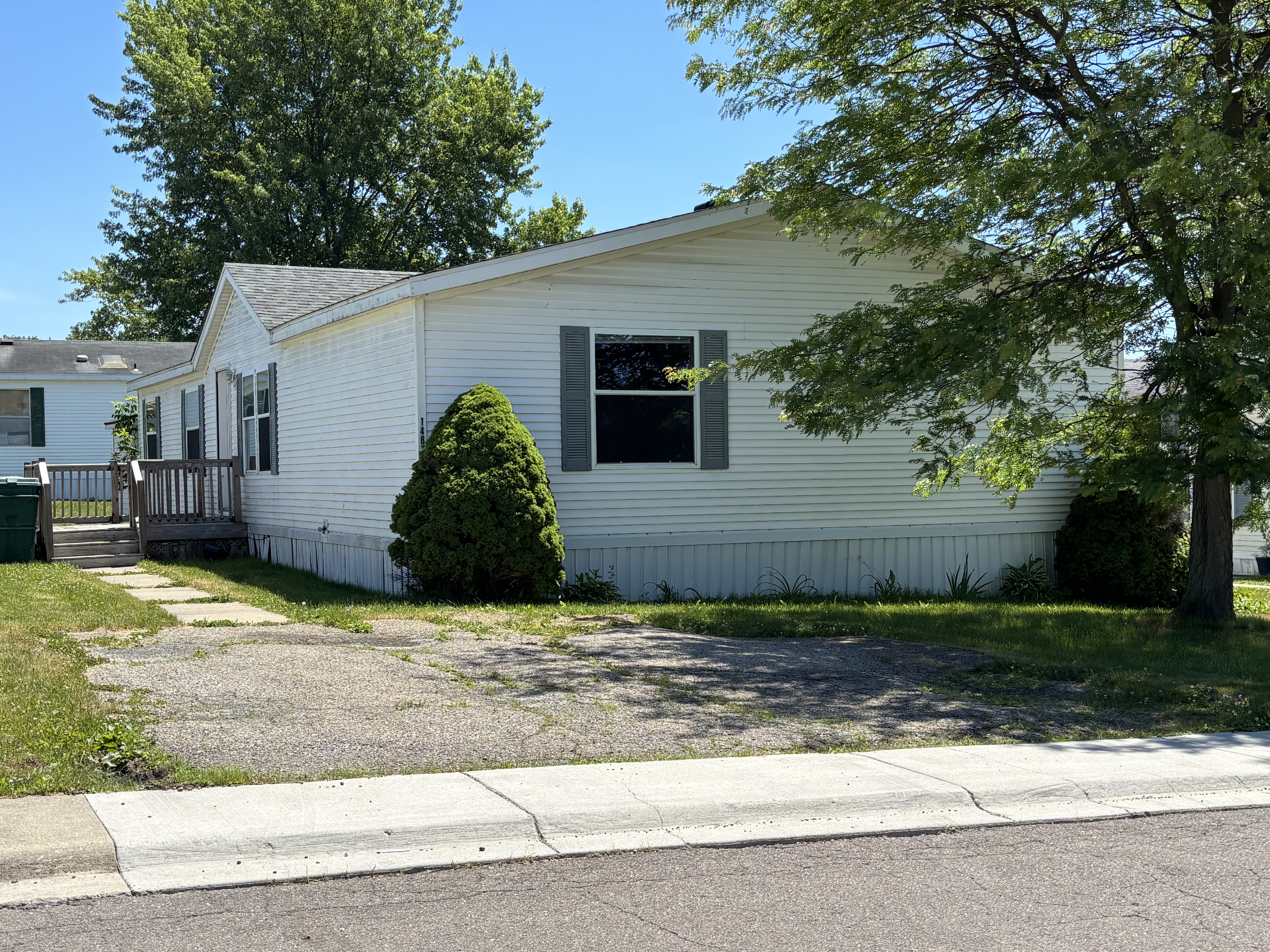 A photo of the home