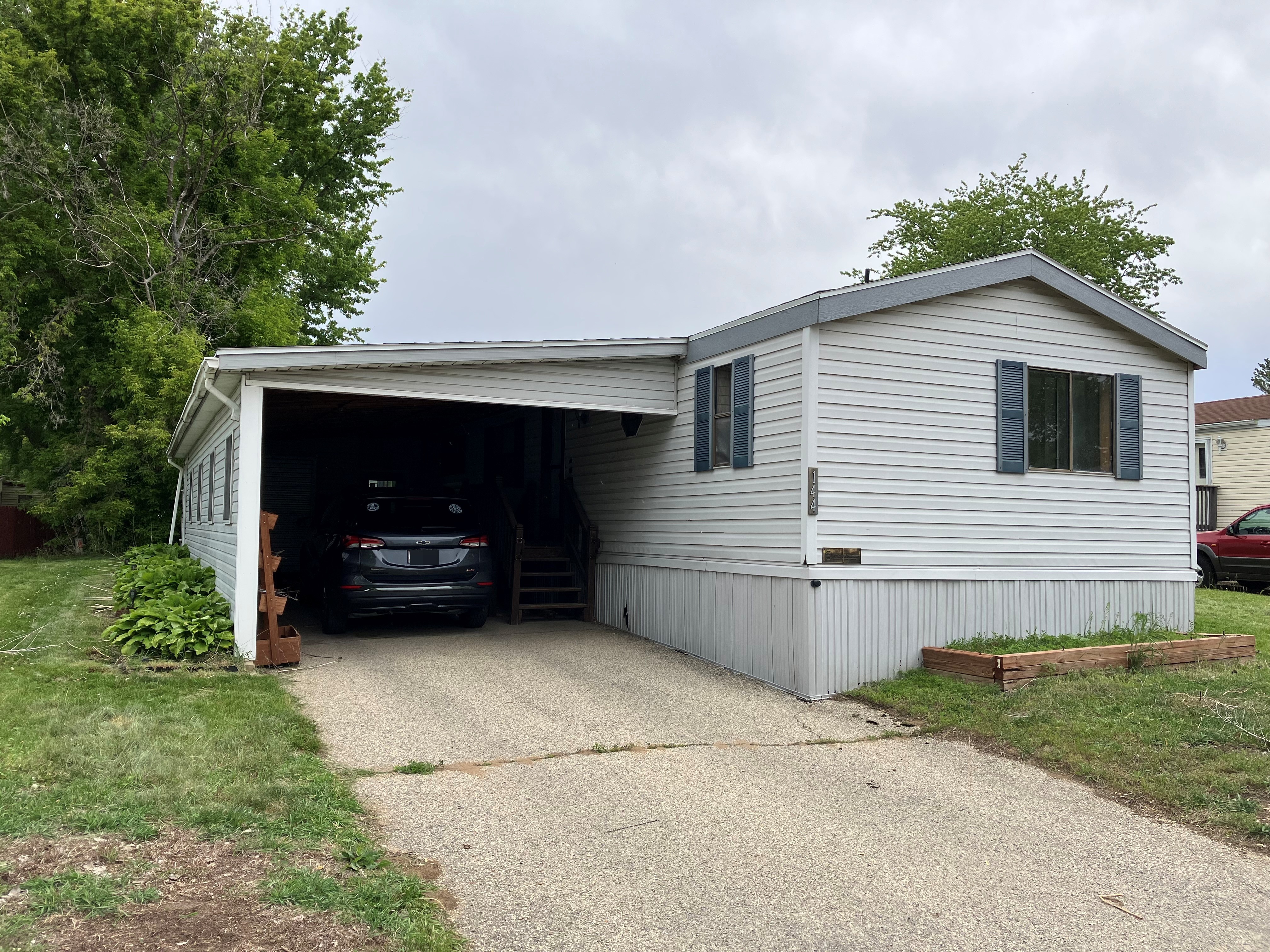 A photo of the home