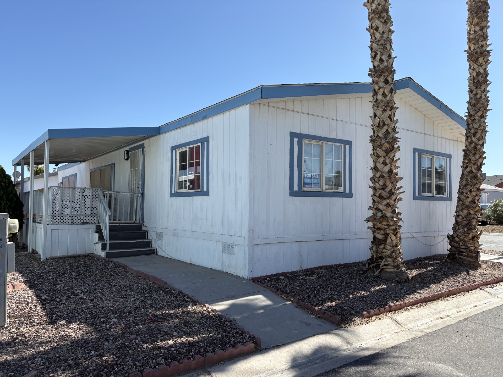 A photo of the home