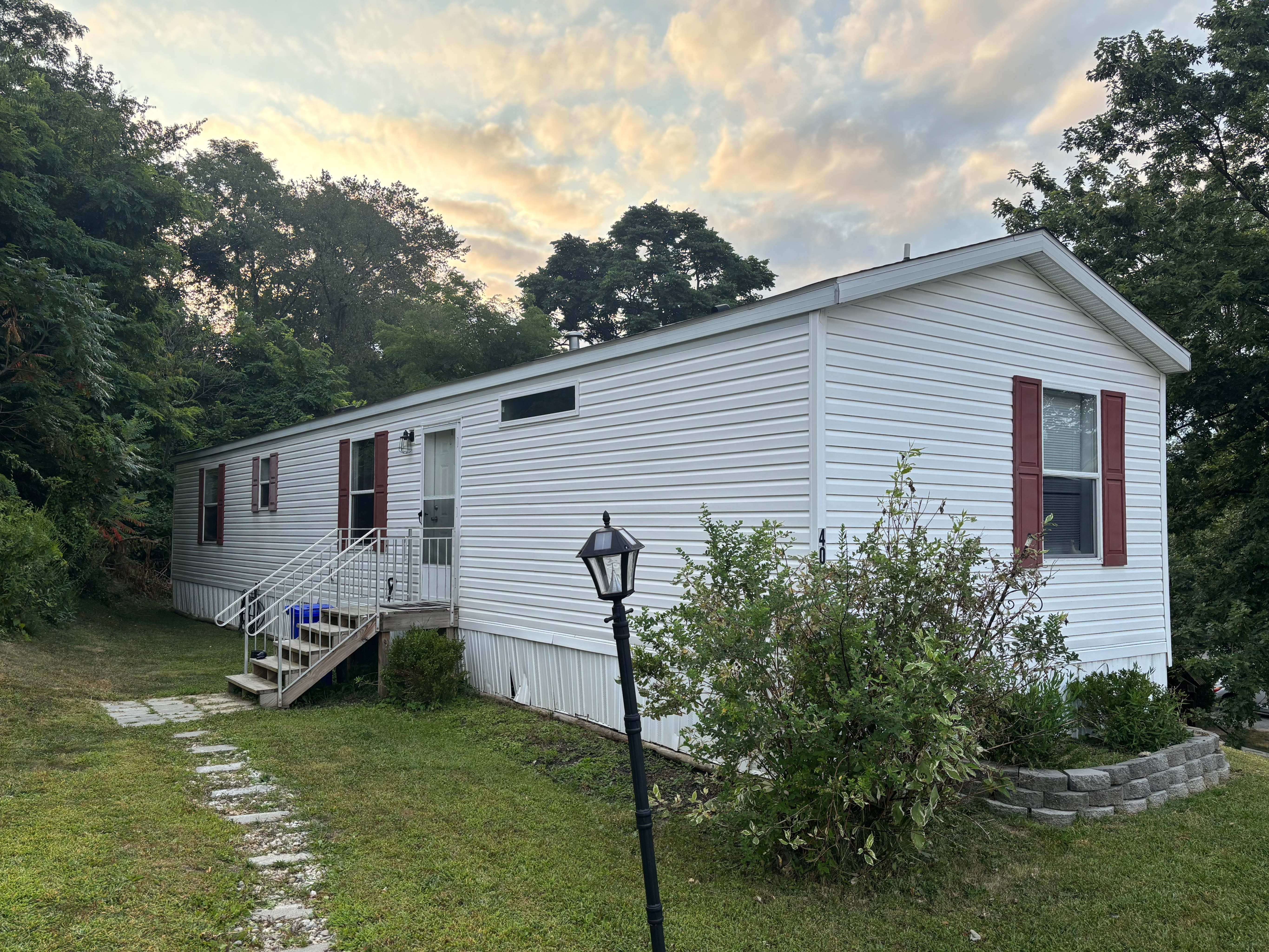 A photo of the home