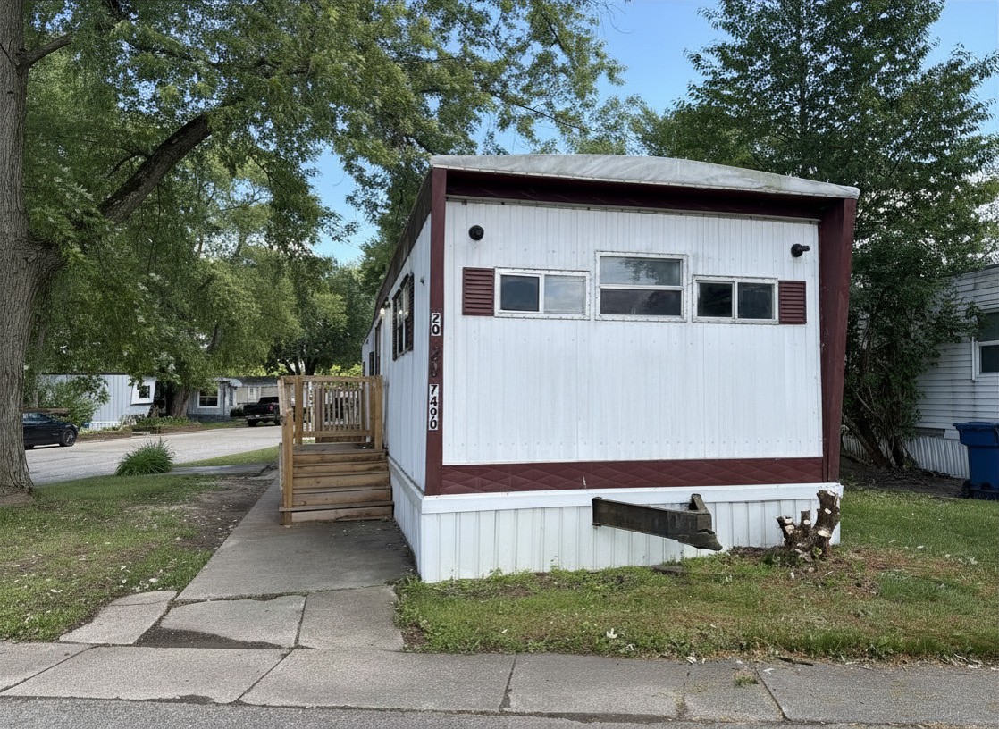 A photo of the home