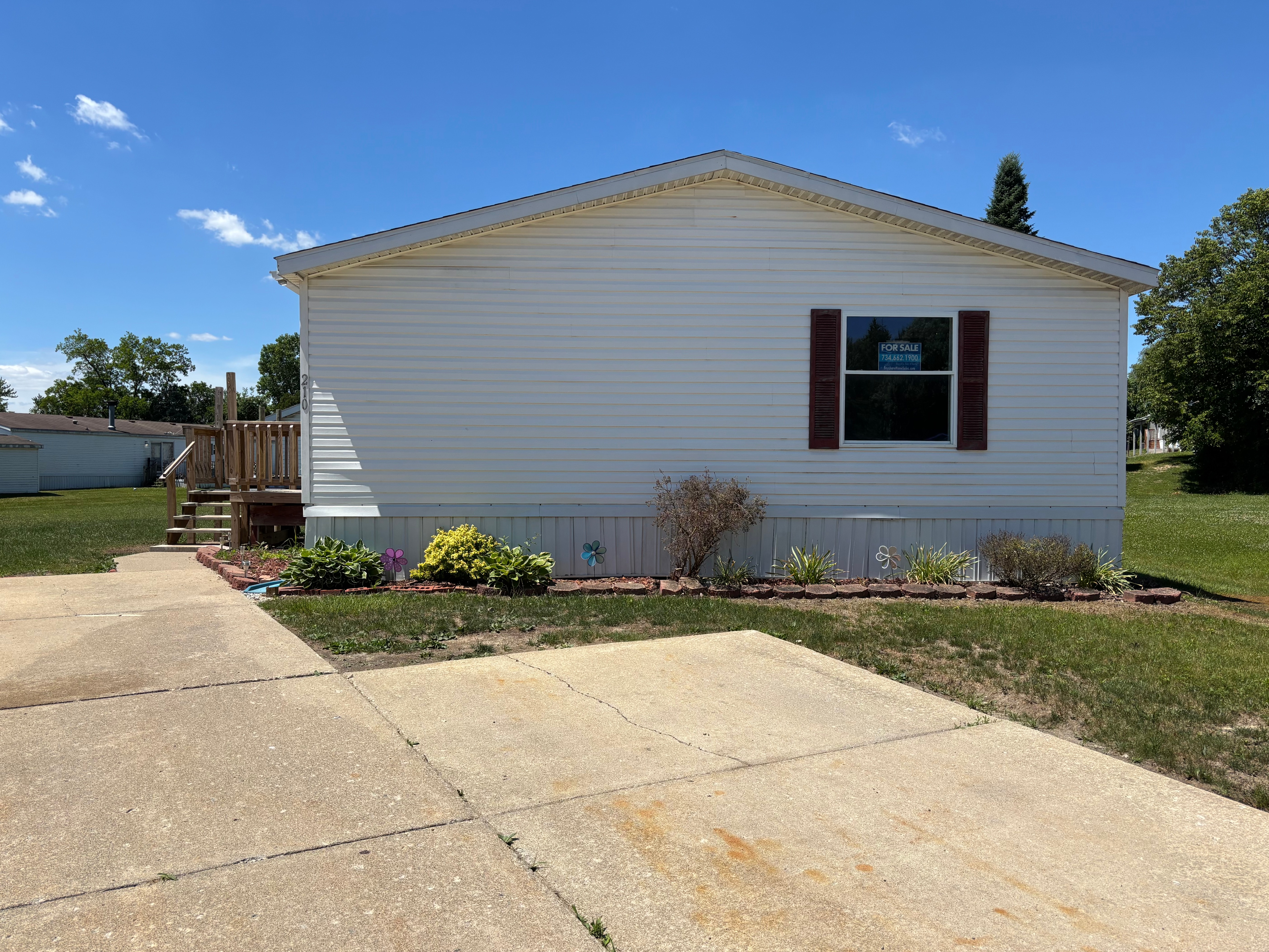 A photo of the home