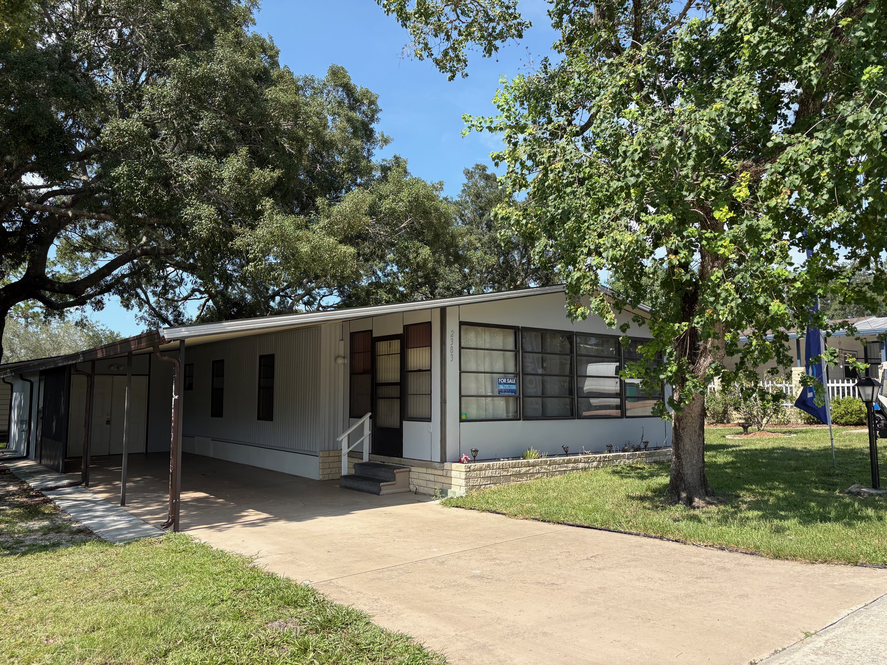A photo of the home