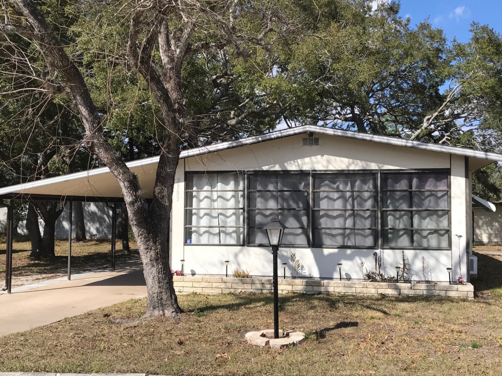 A photo of the home