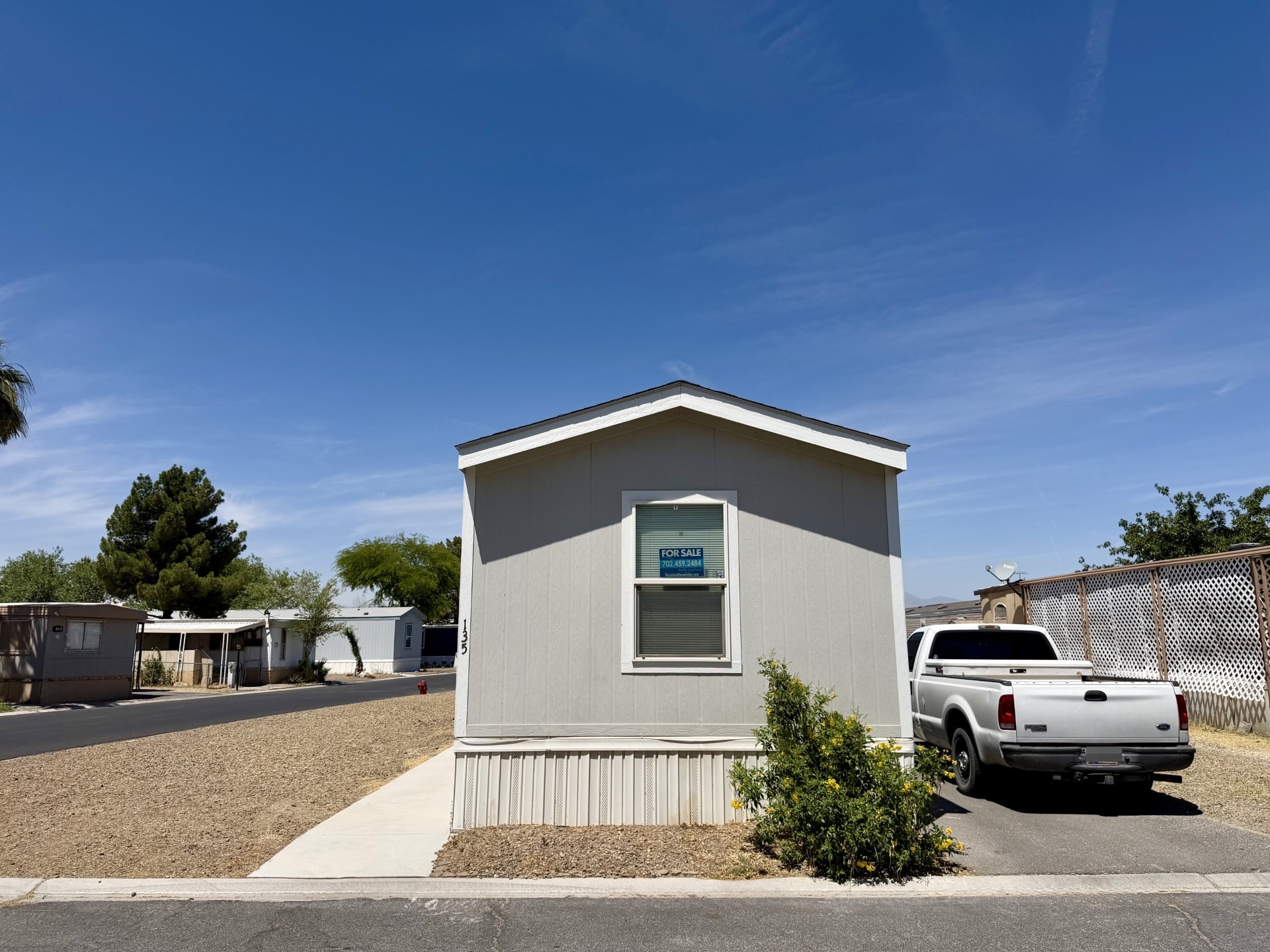 A photo of the home