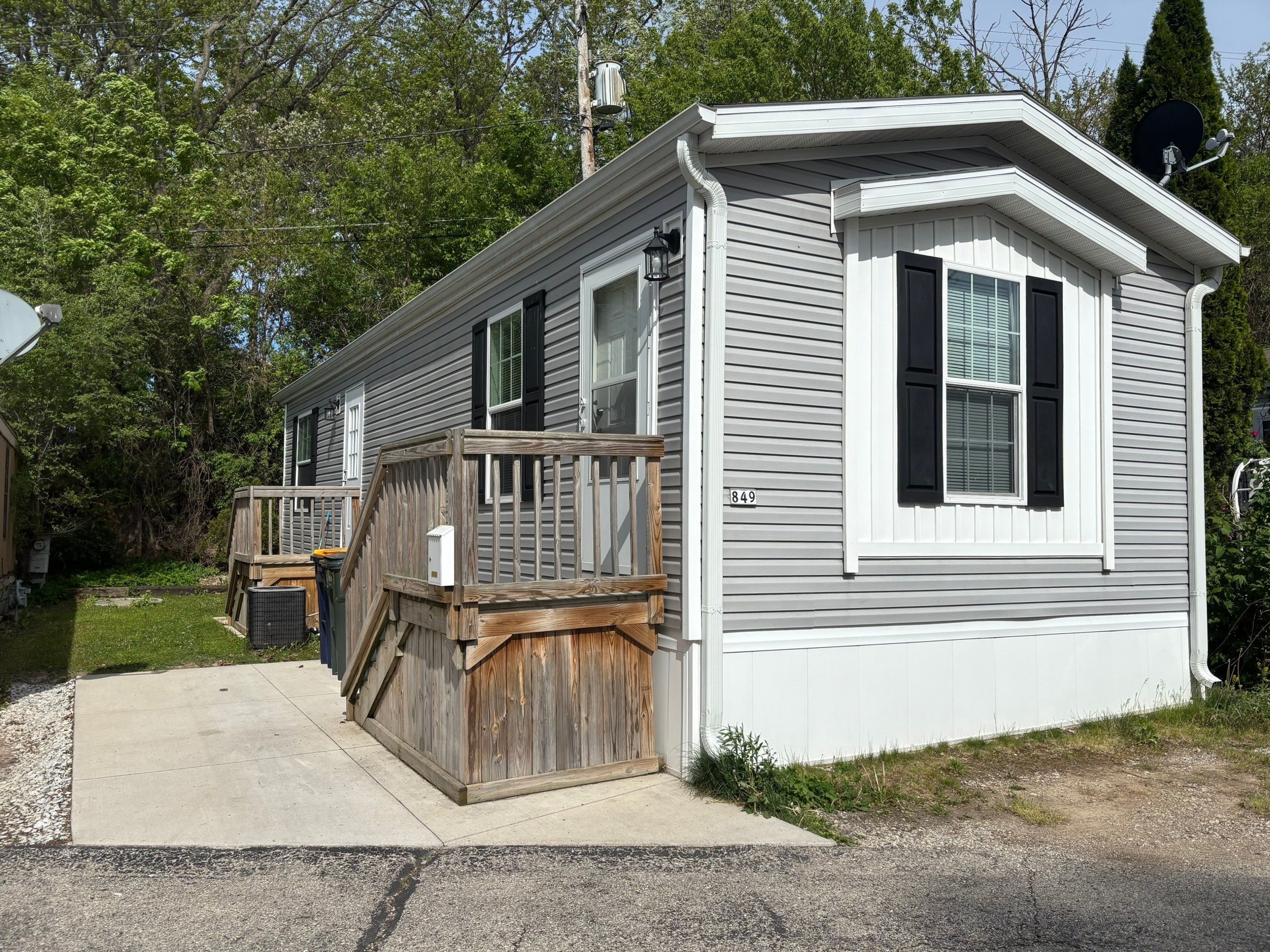 A photo of the home
