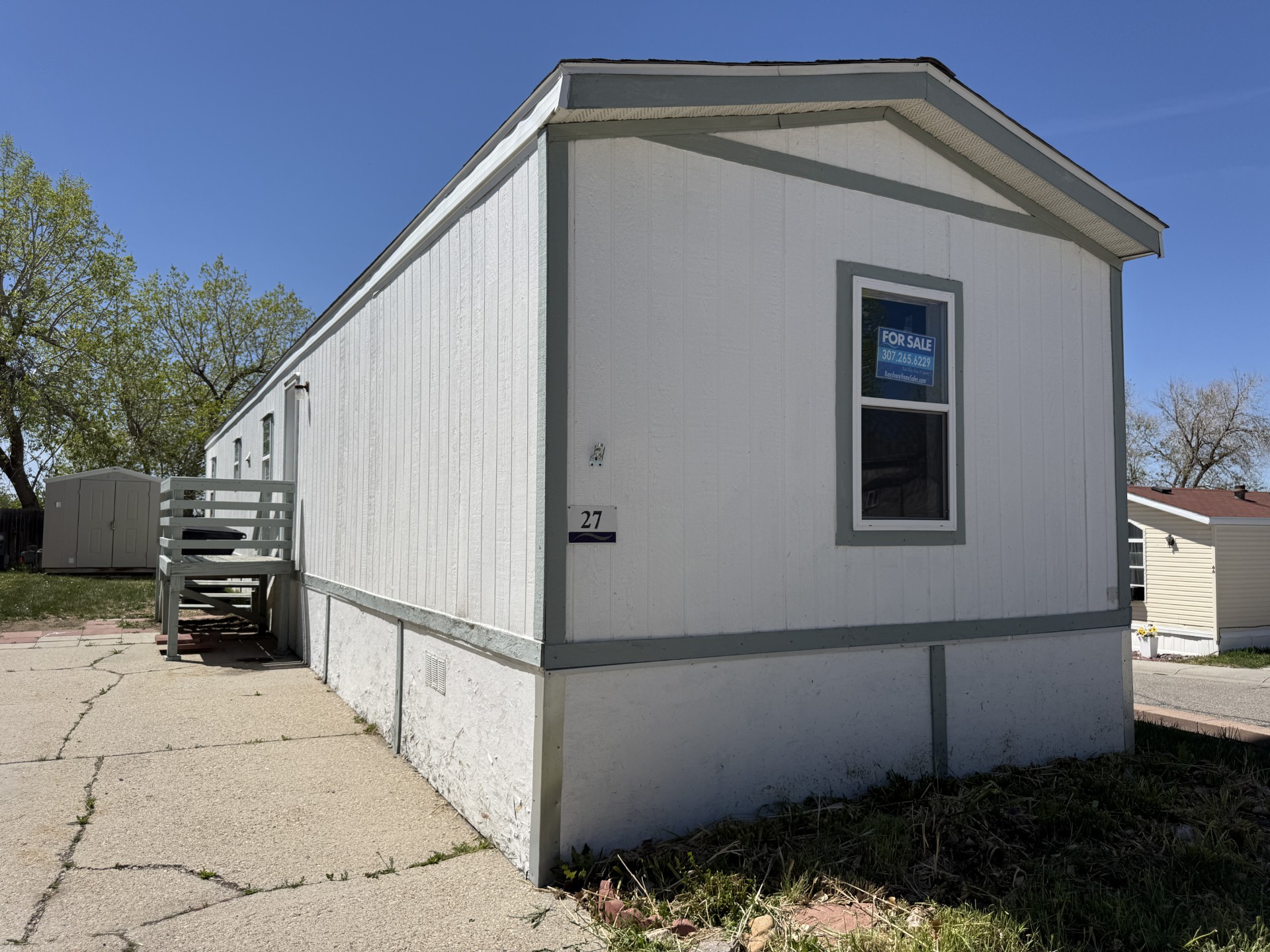 A photo of the home
