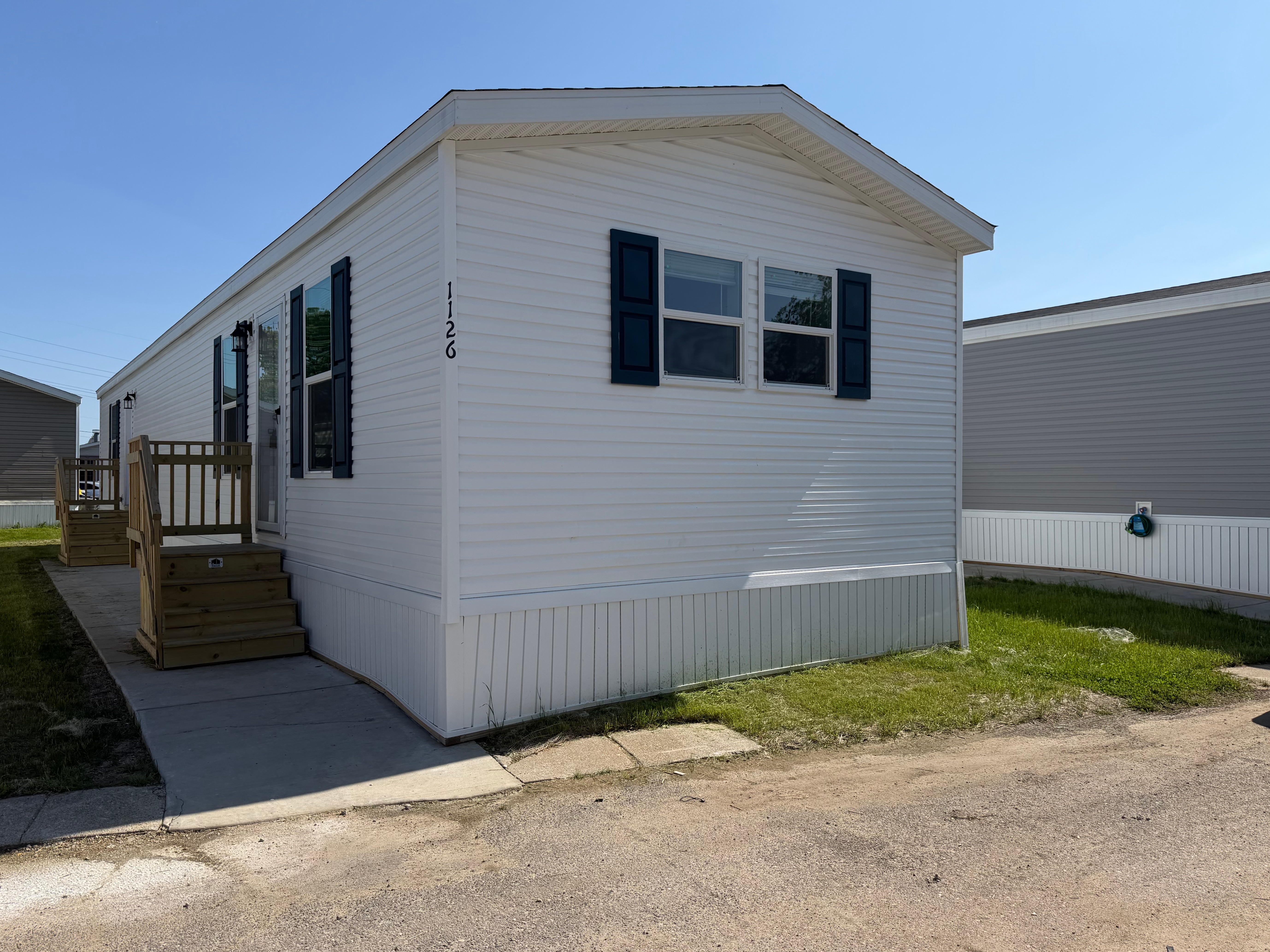 A photo of the home