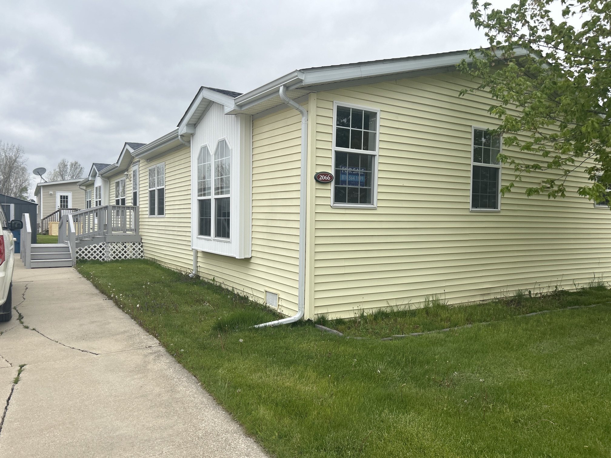 A photo of the home
