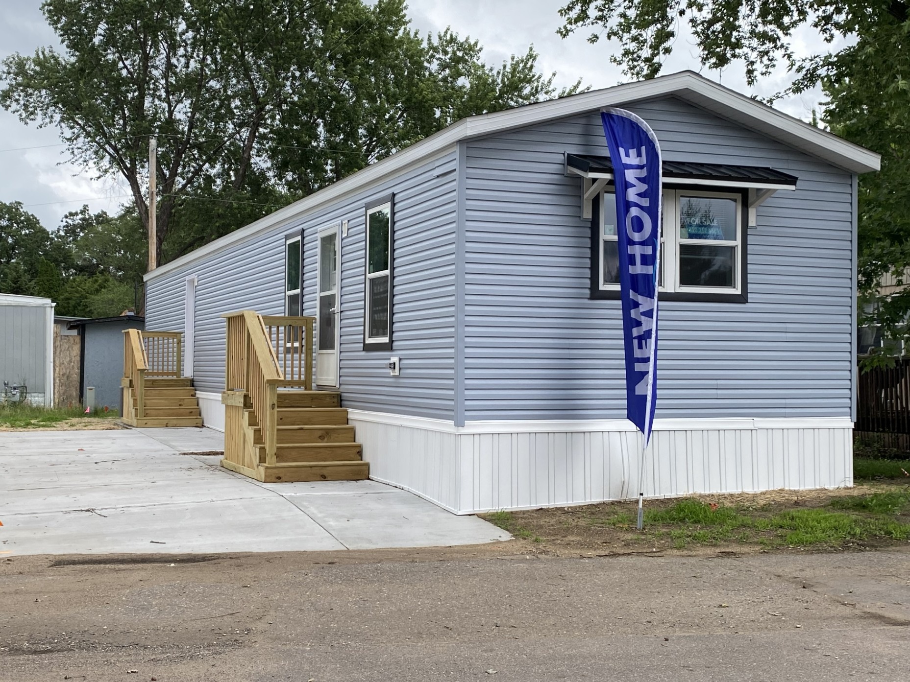 A photo of the home