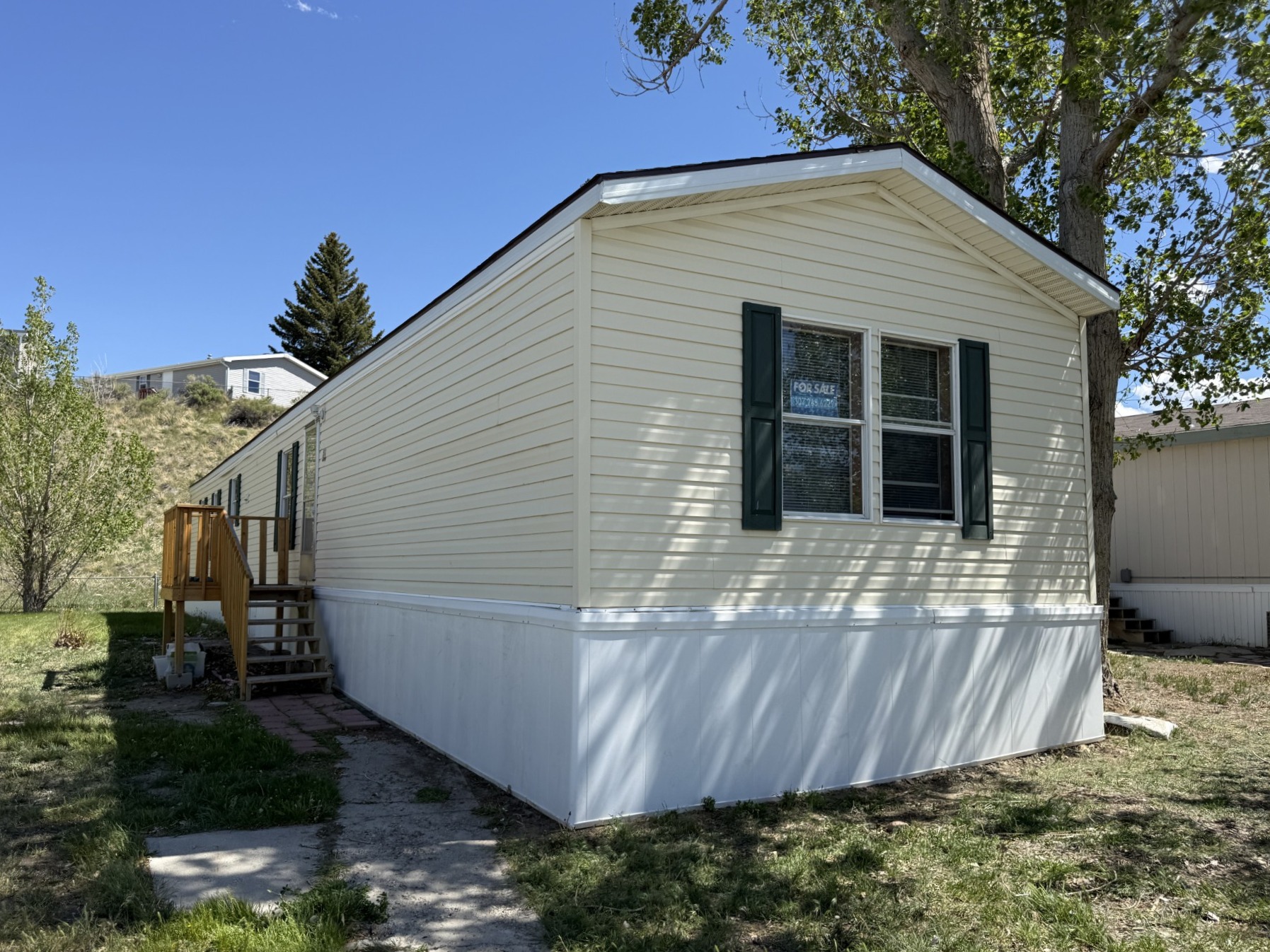 A photo of the home