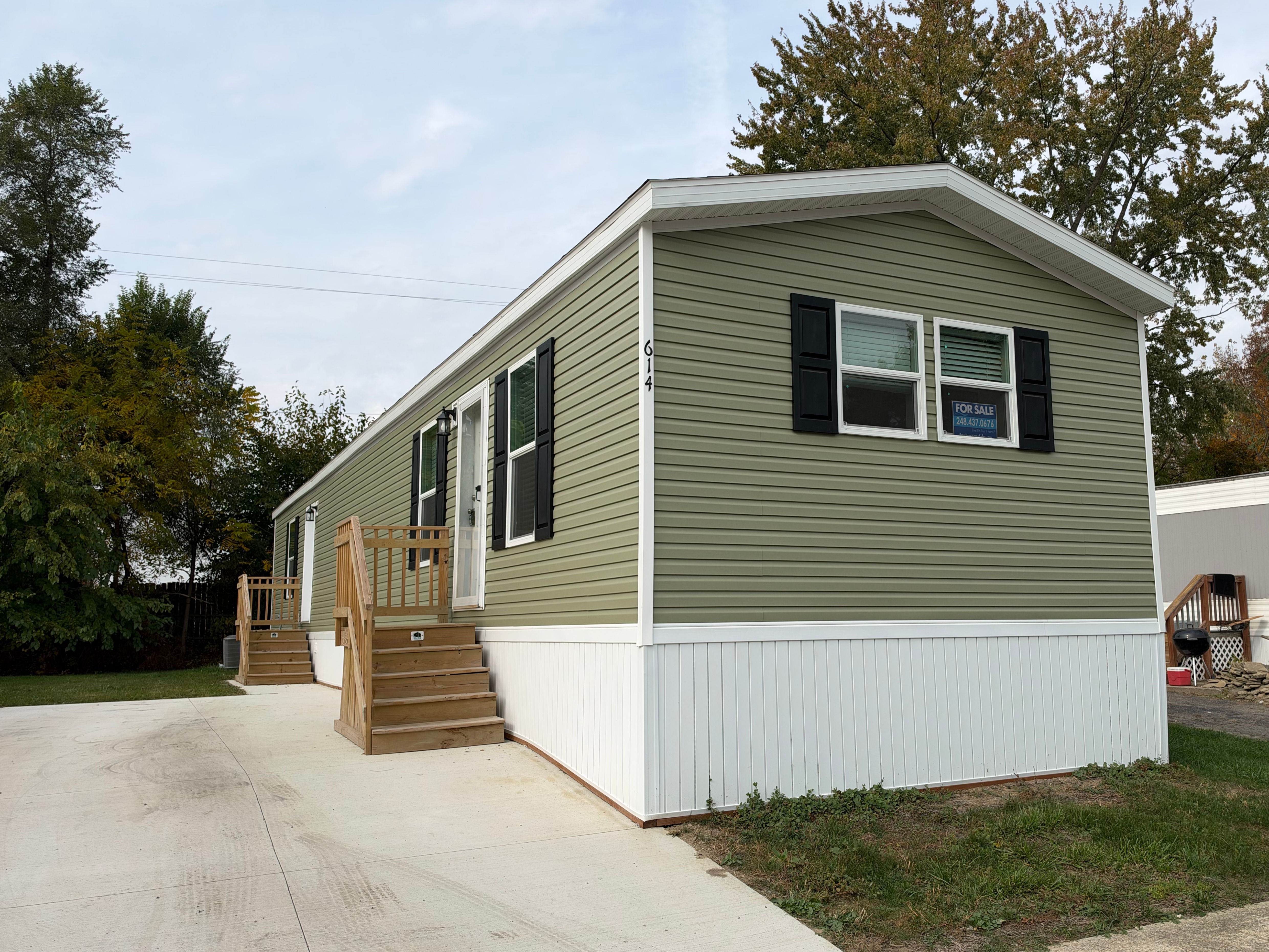 A photo of the home