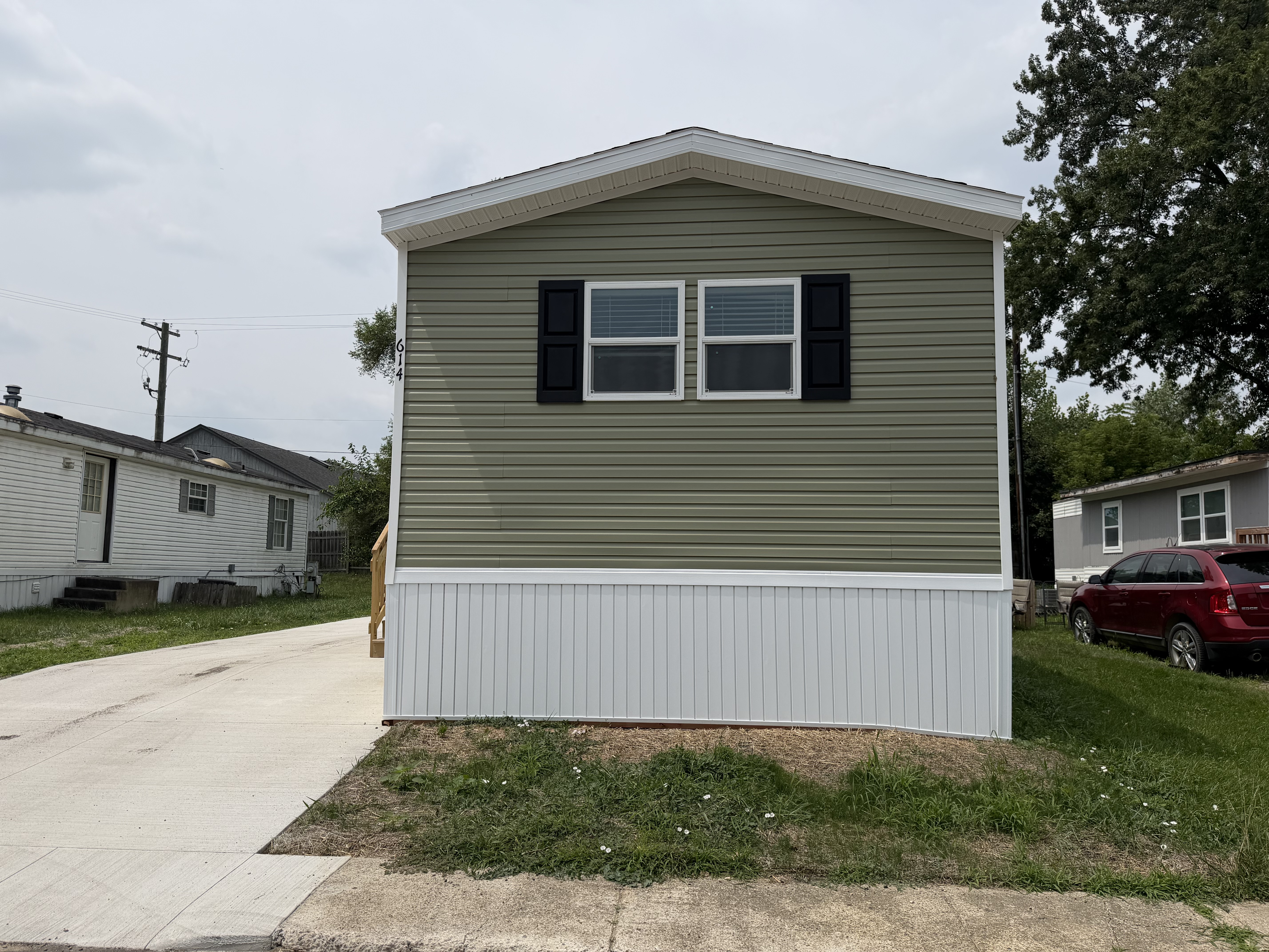 A photo of the home