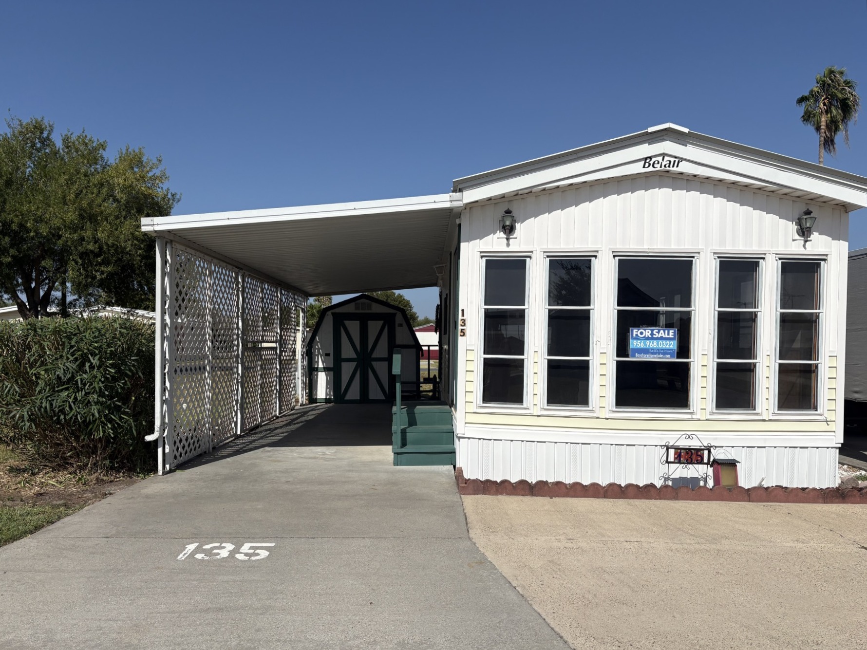 A photo of the home