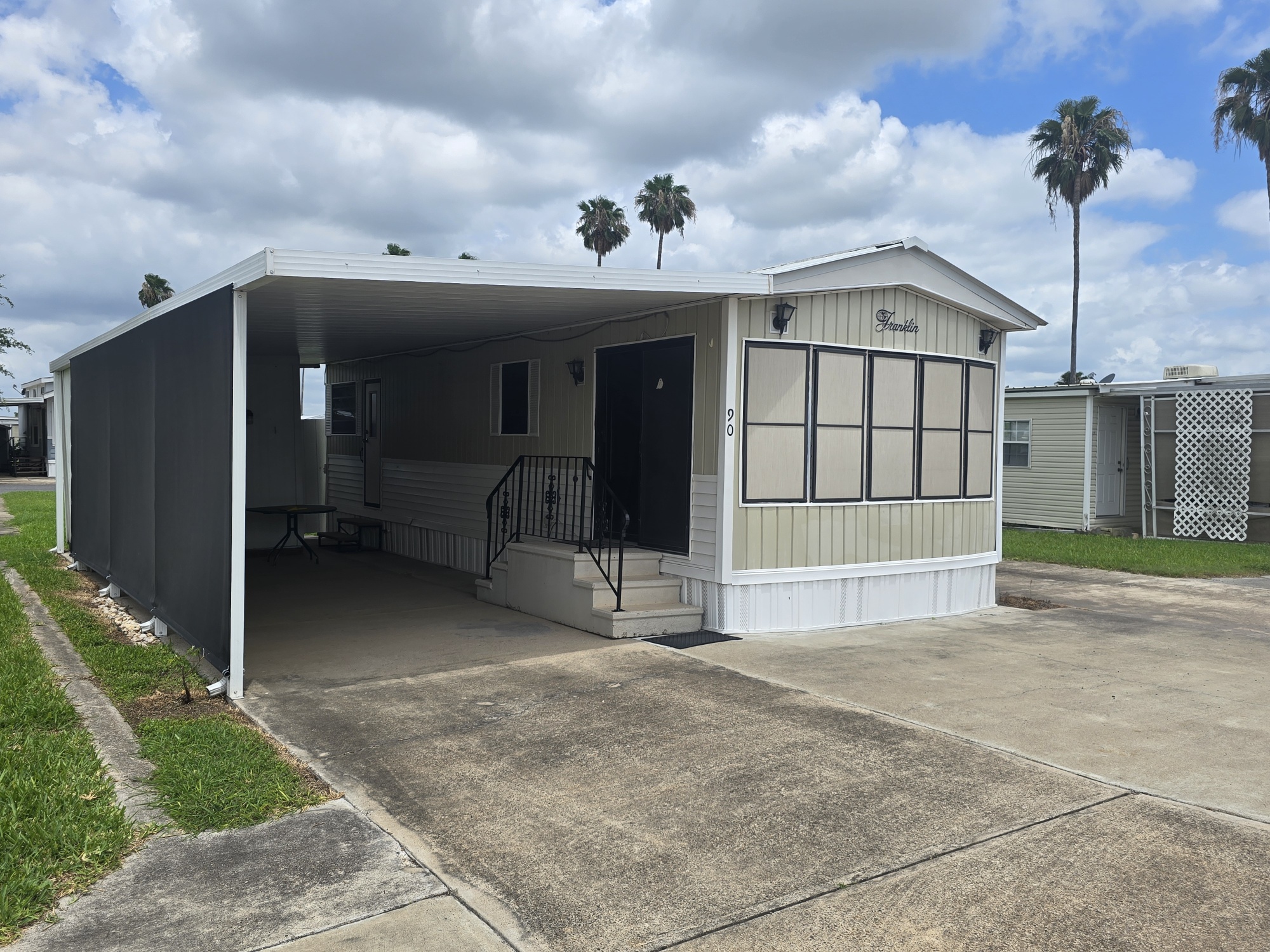 A photo of the home