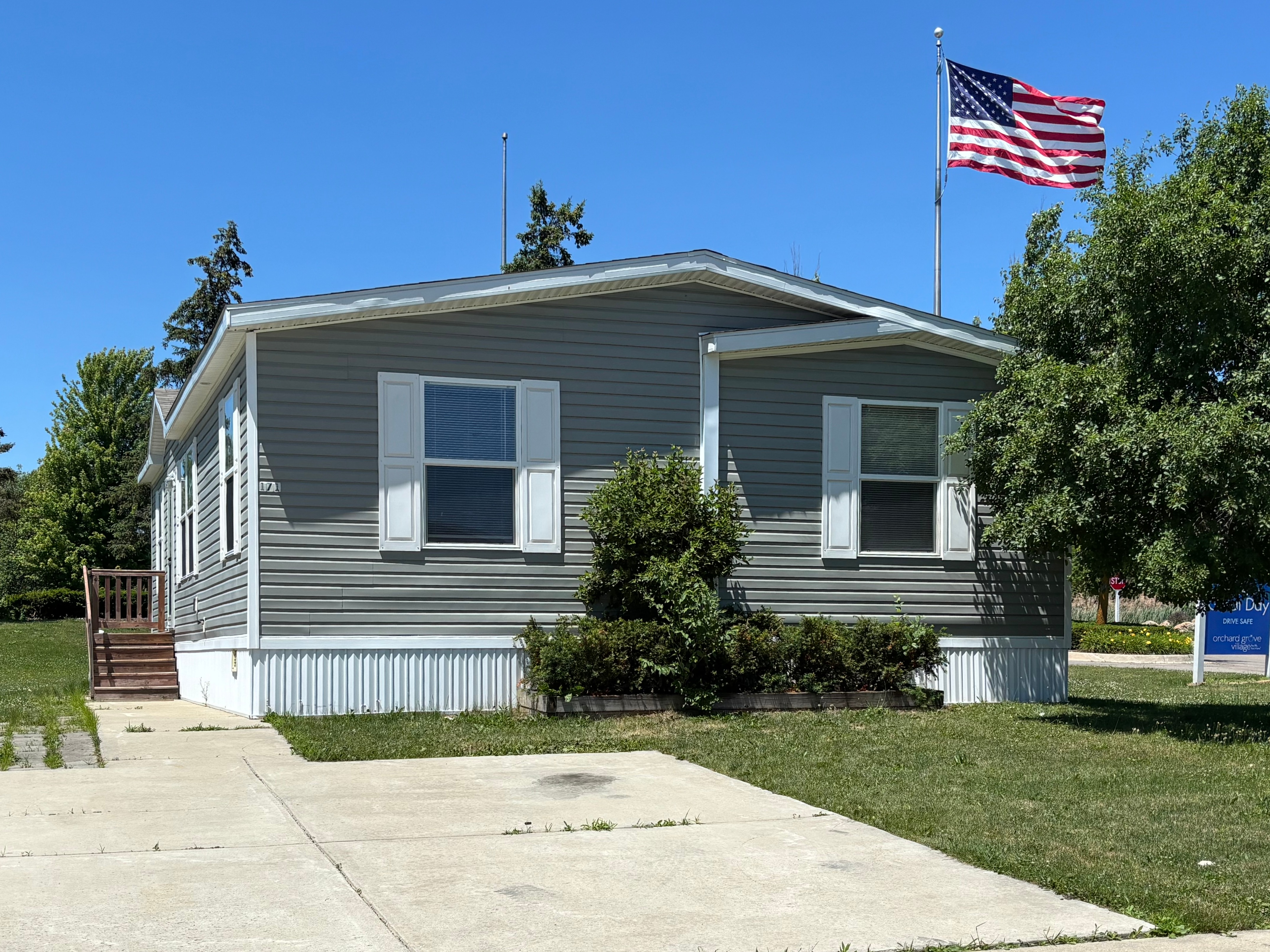 A photo of the home