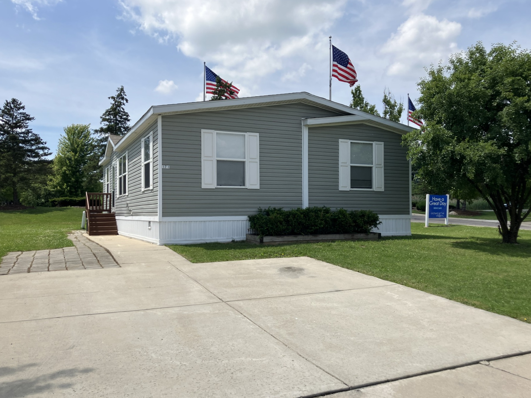 A photo of the home