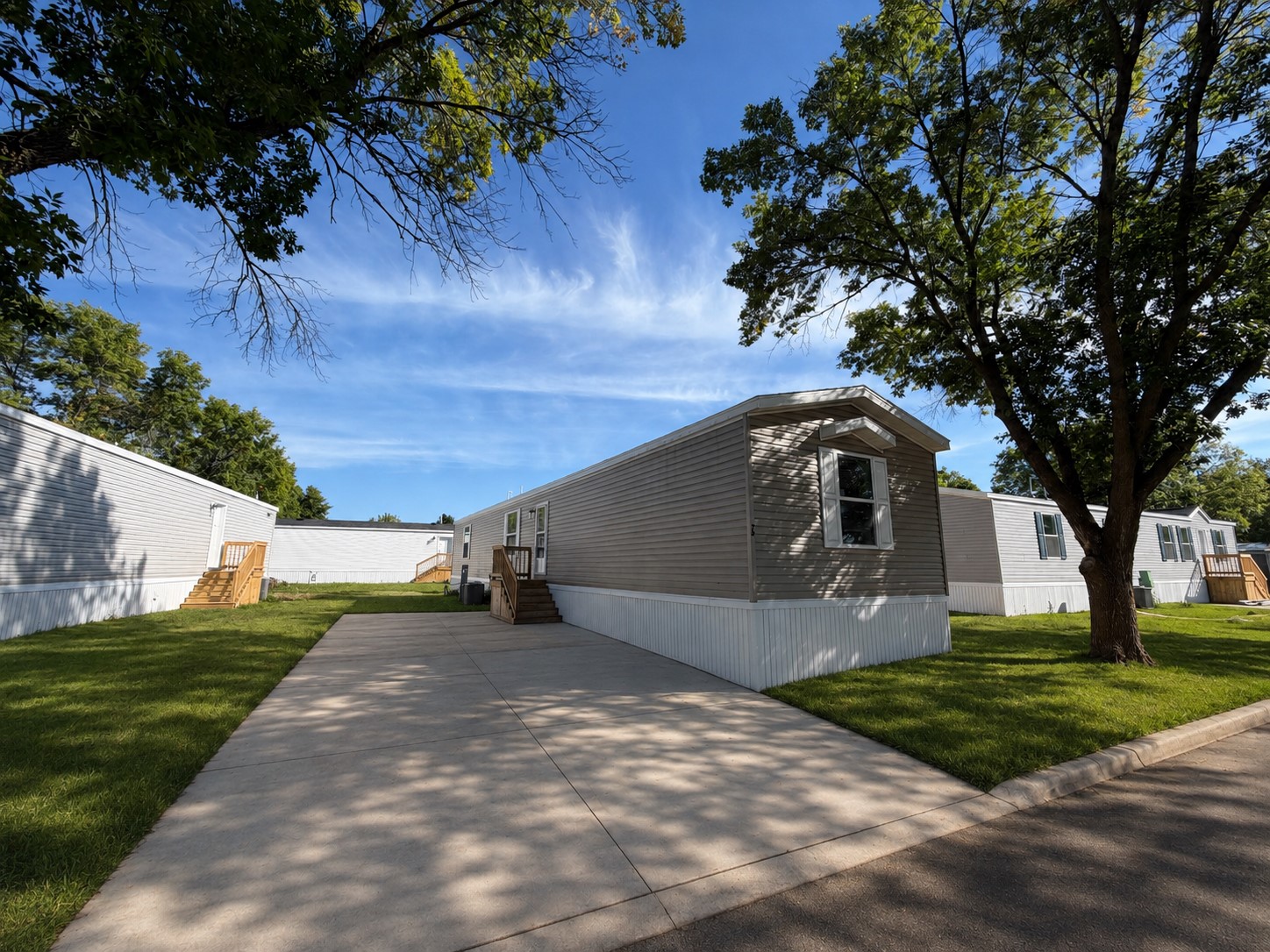 A photo of the home