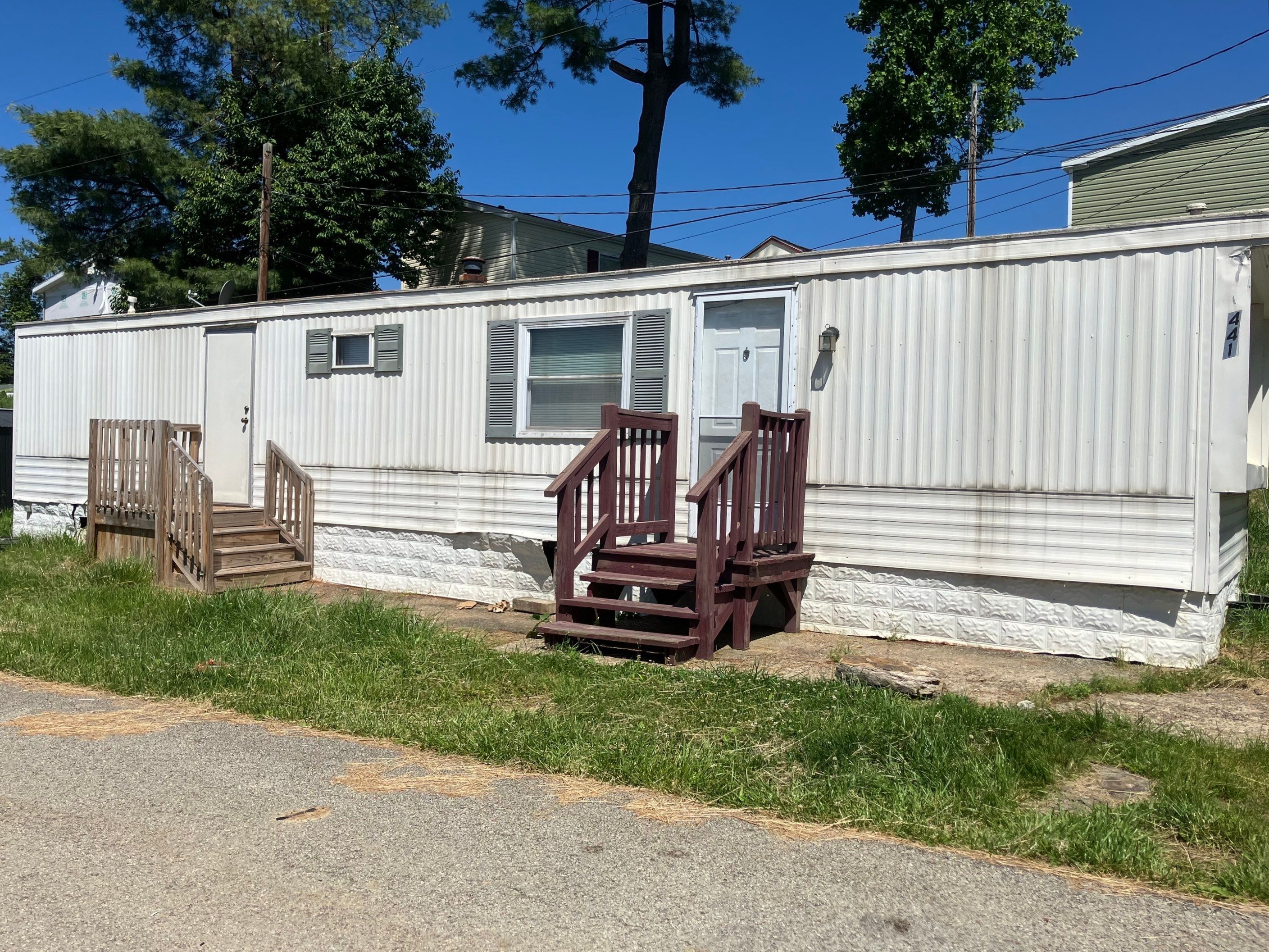 A photo of the home