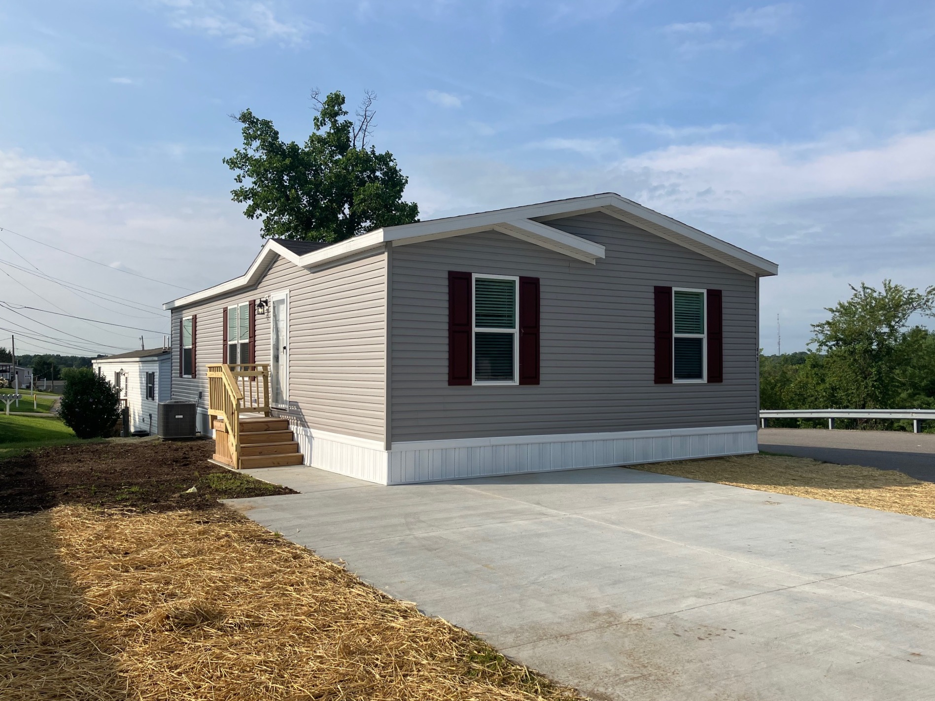 A photo of the home