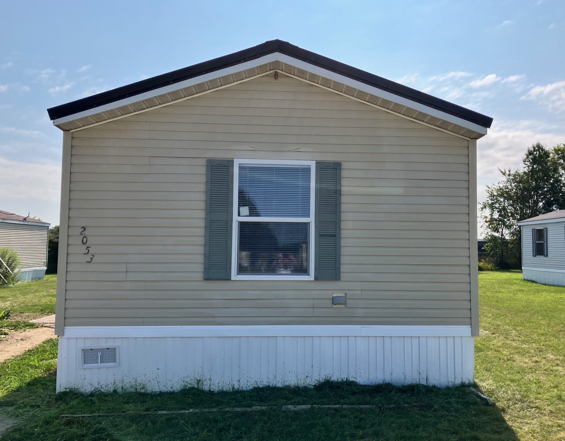 A photo of the home