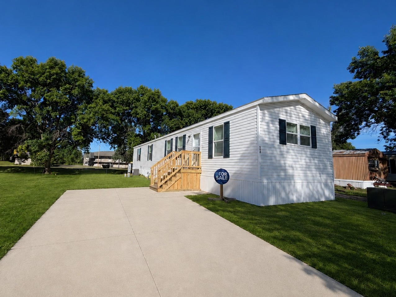 A photo of the home