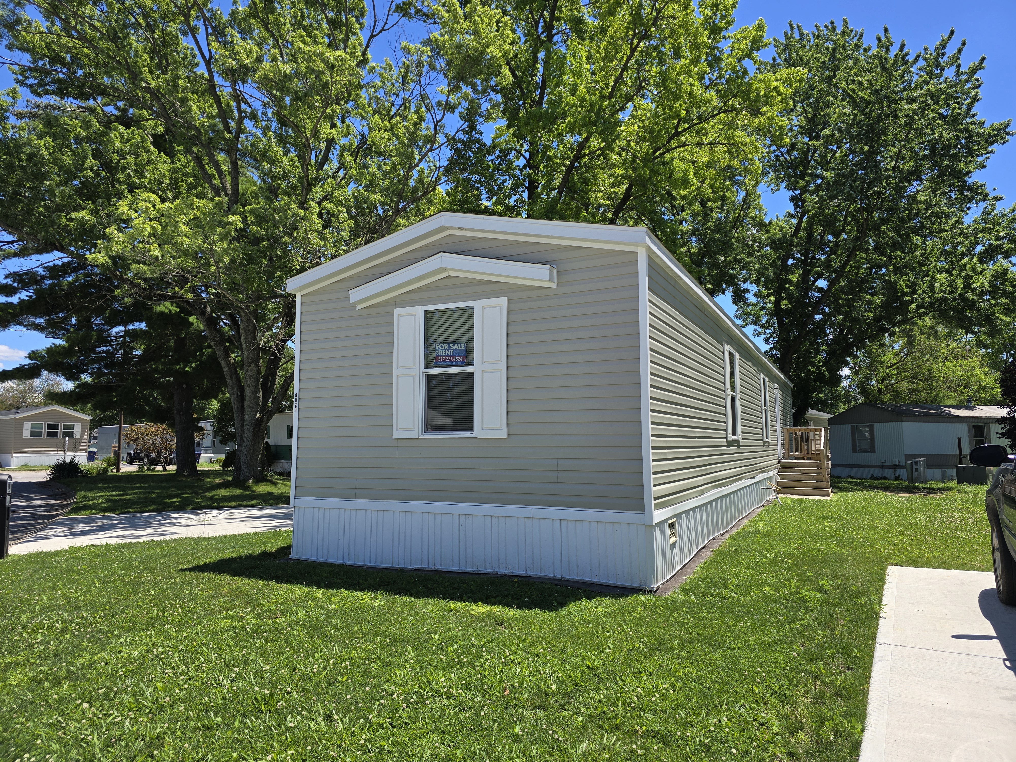 A photo of the home
