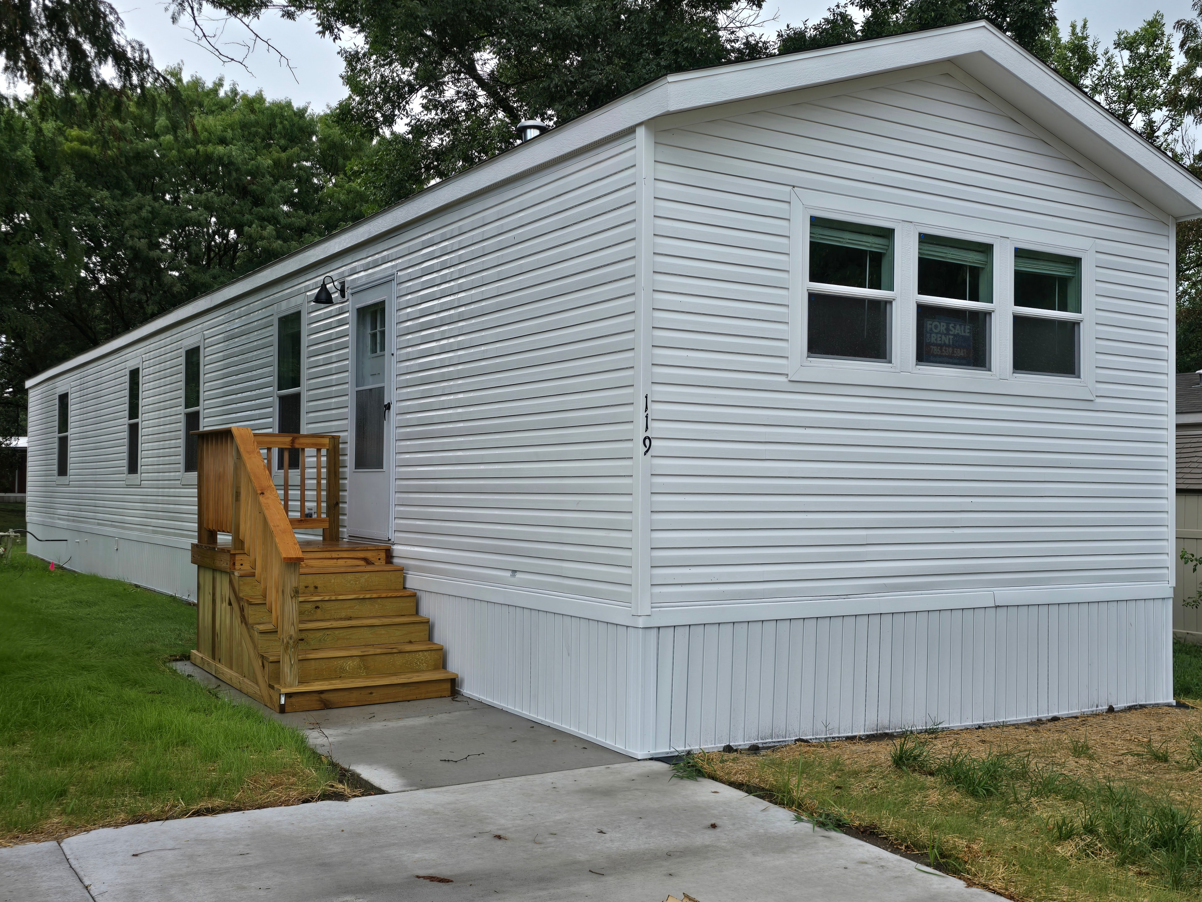 A photo of the home