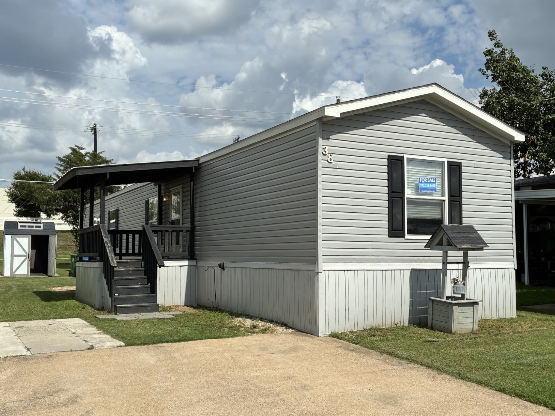 A photo of the home