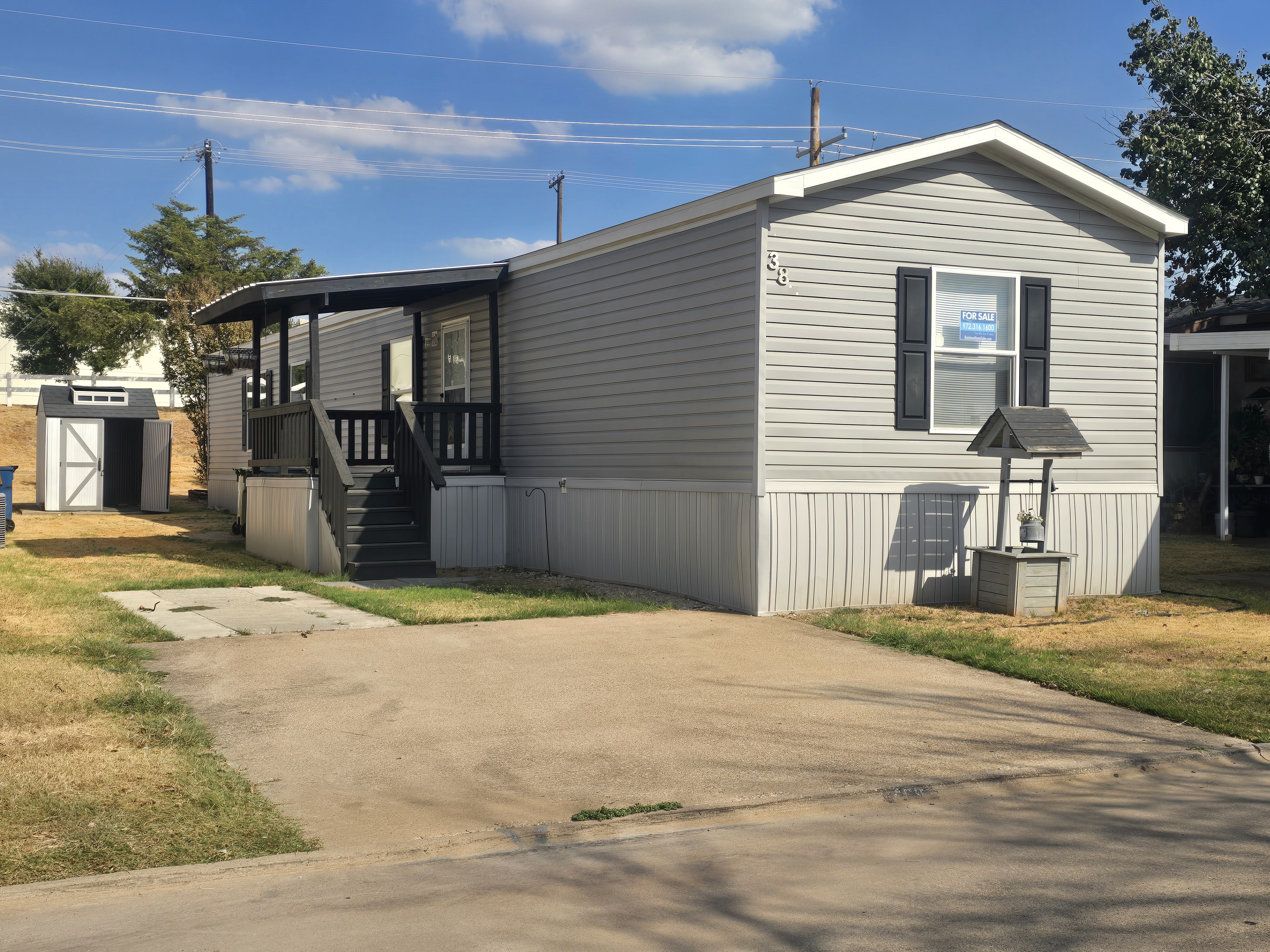 A photo of the home