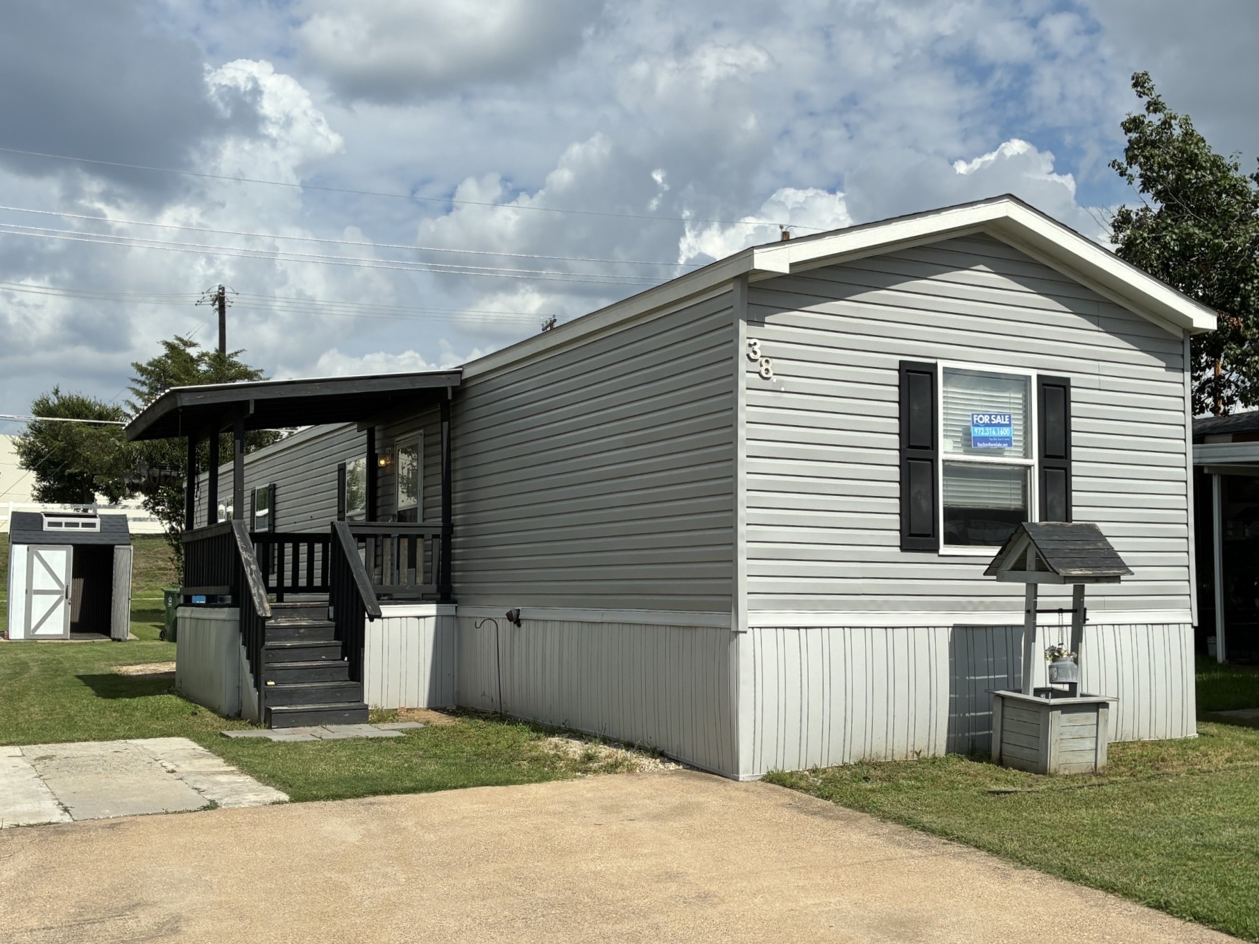 A photo of the home