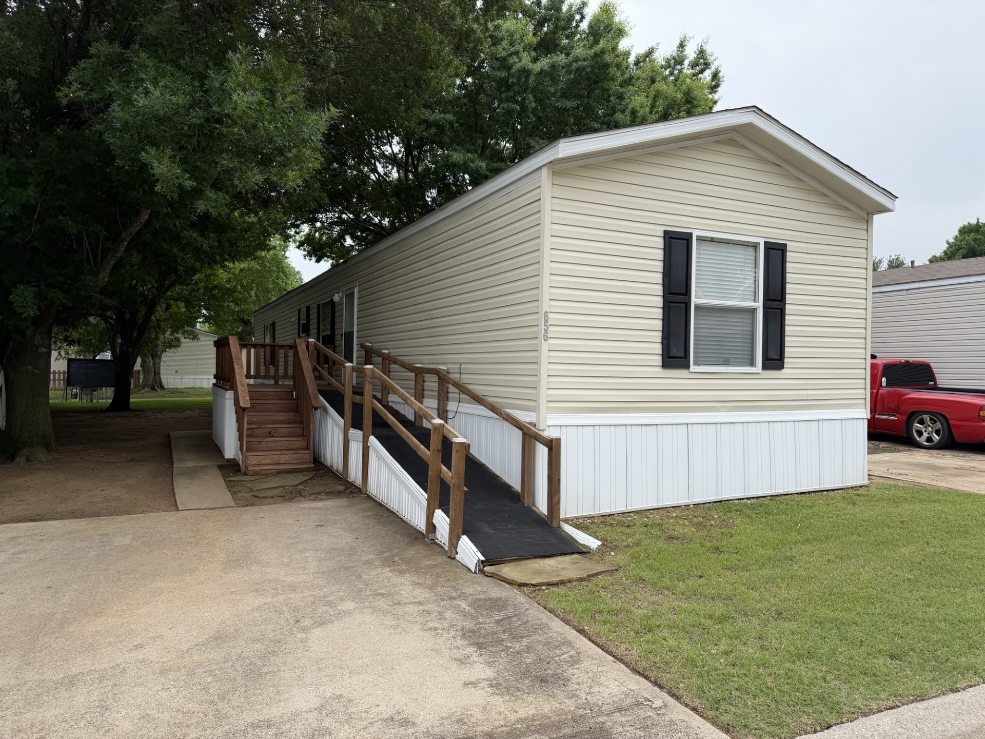 A photo of the home