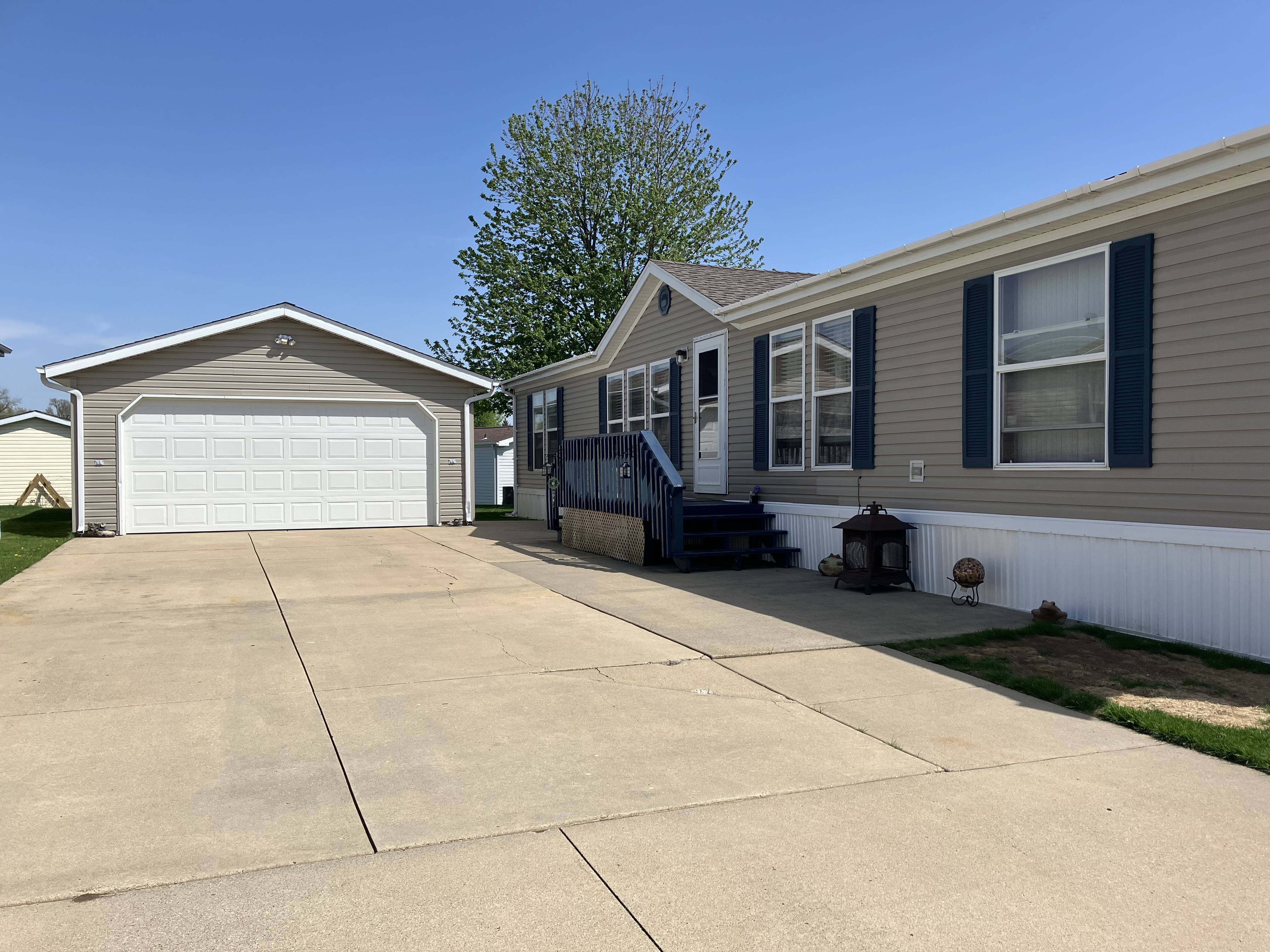 A photo of the home