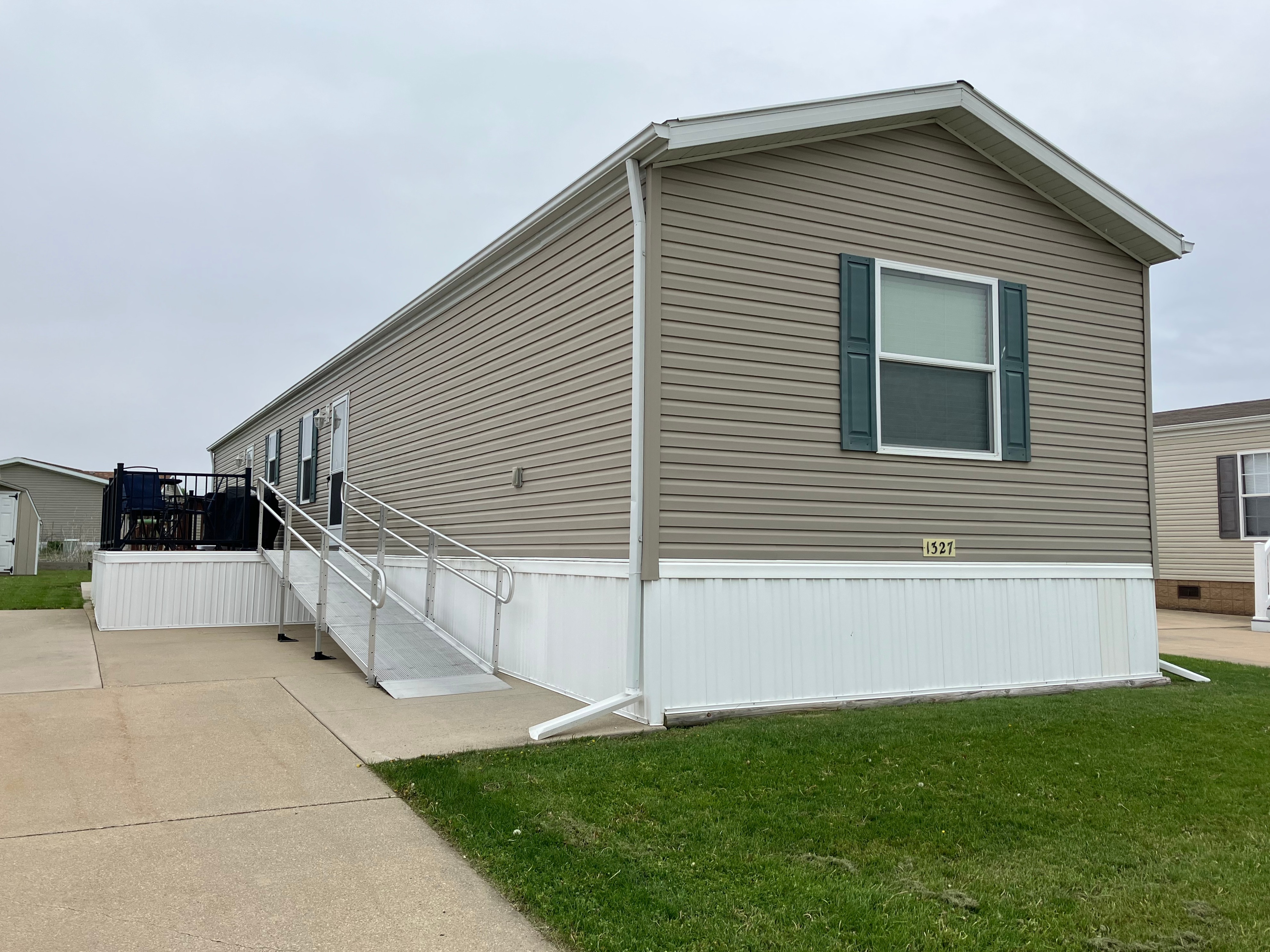 A photo of the home