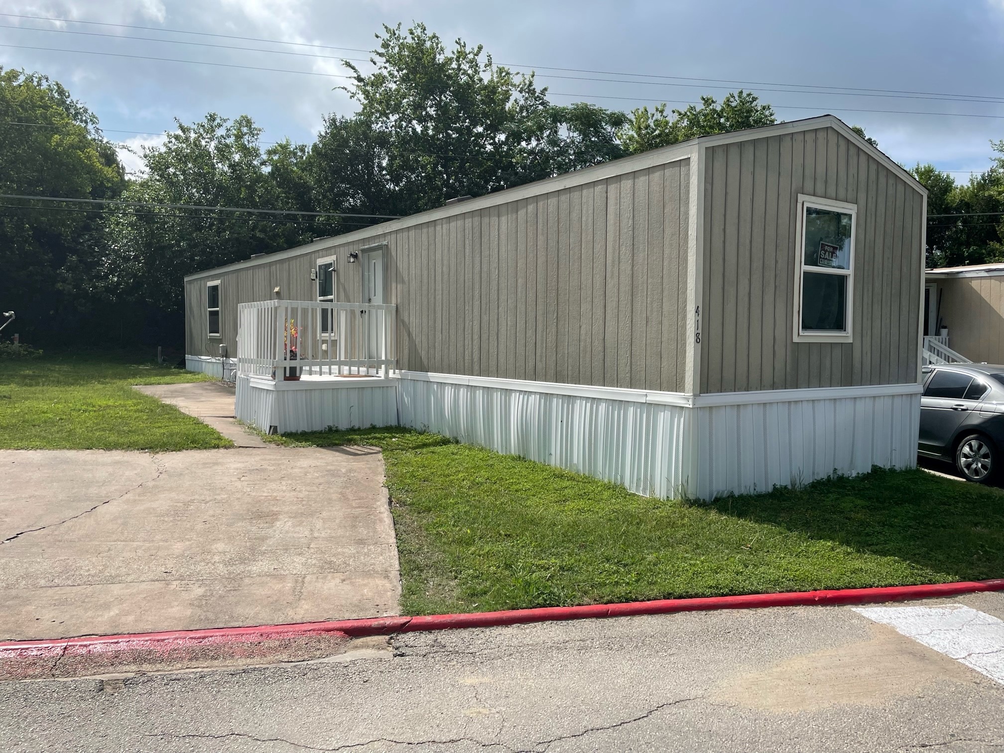 A photo of the home
