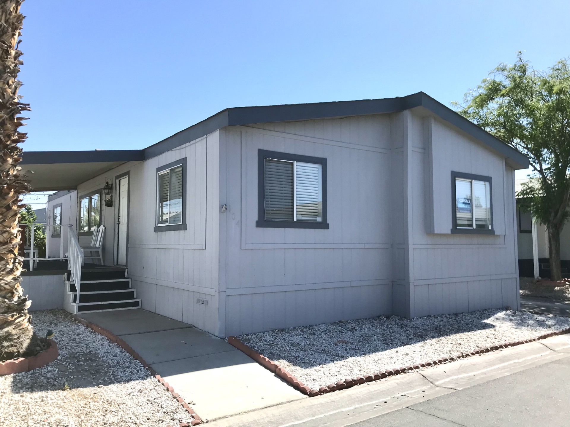 A photo of the home