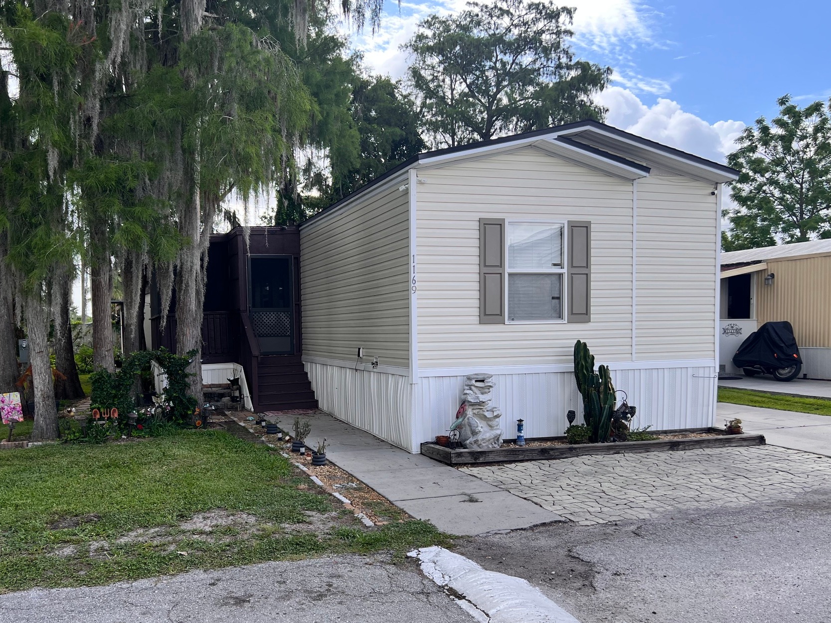 A photo of the home