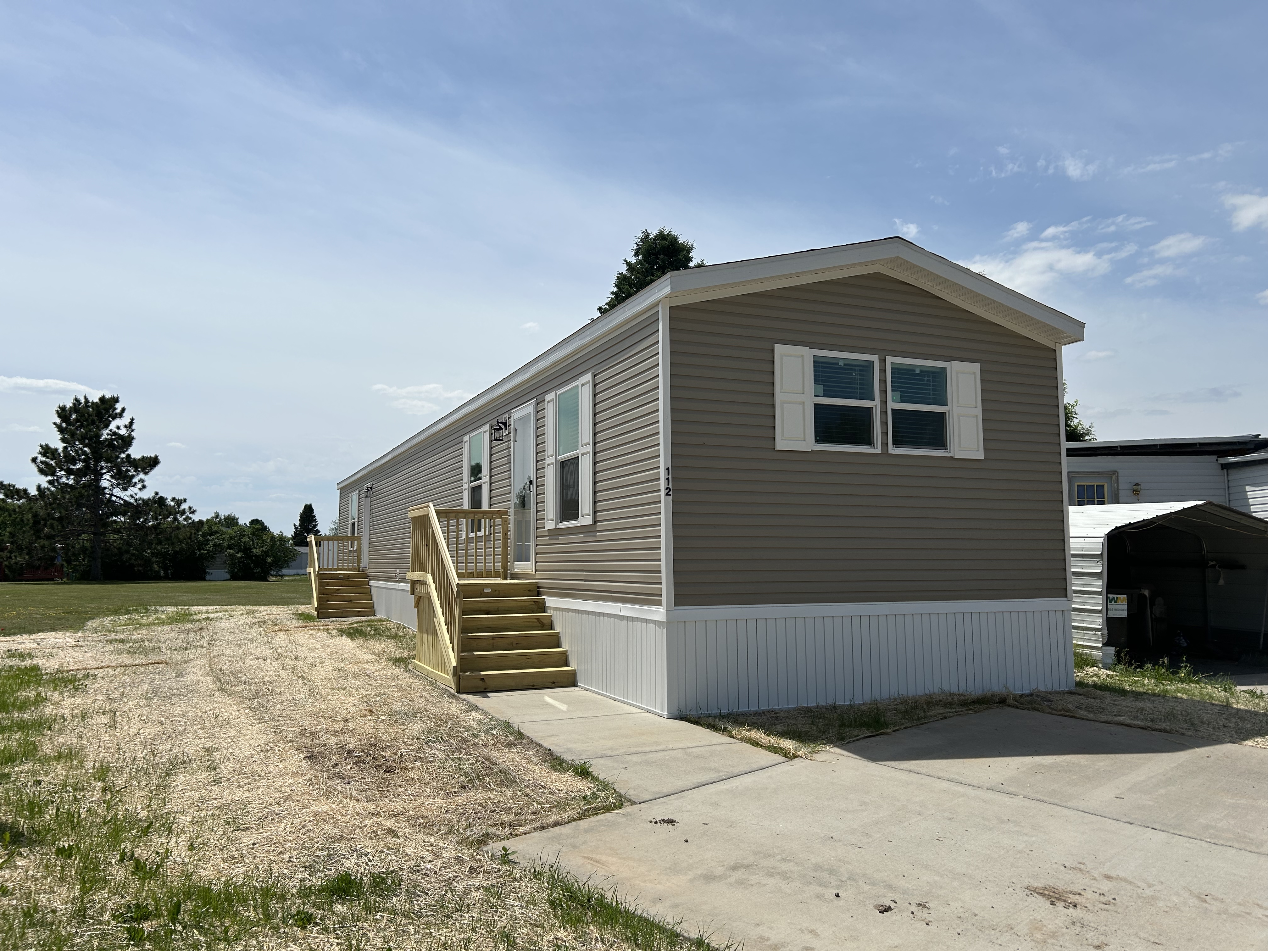 A photo of the home