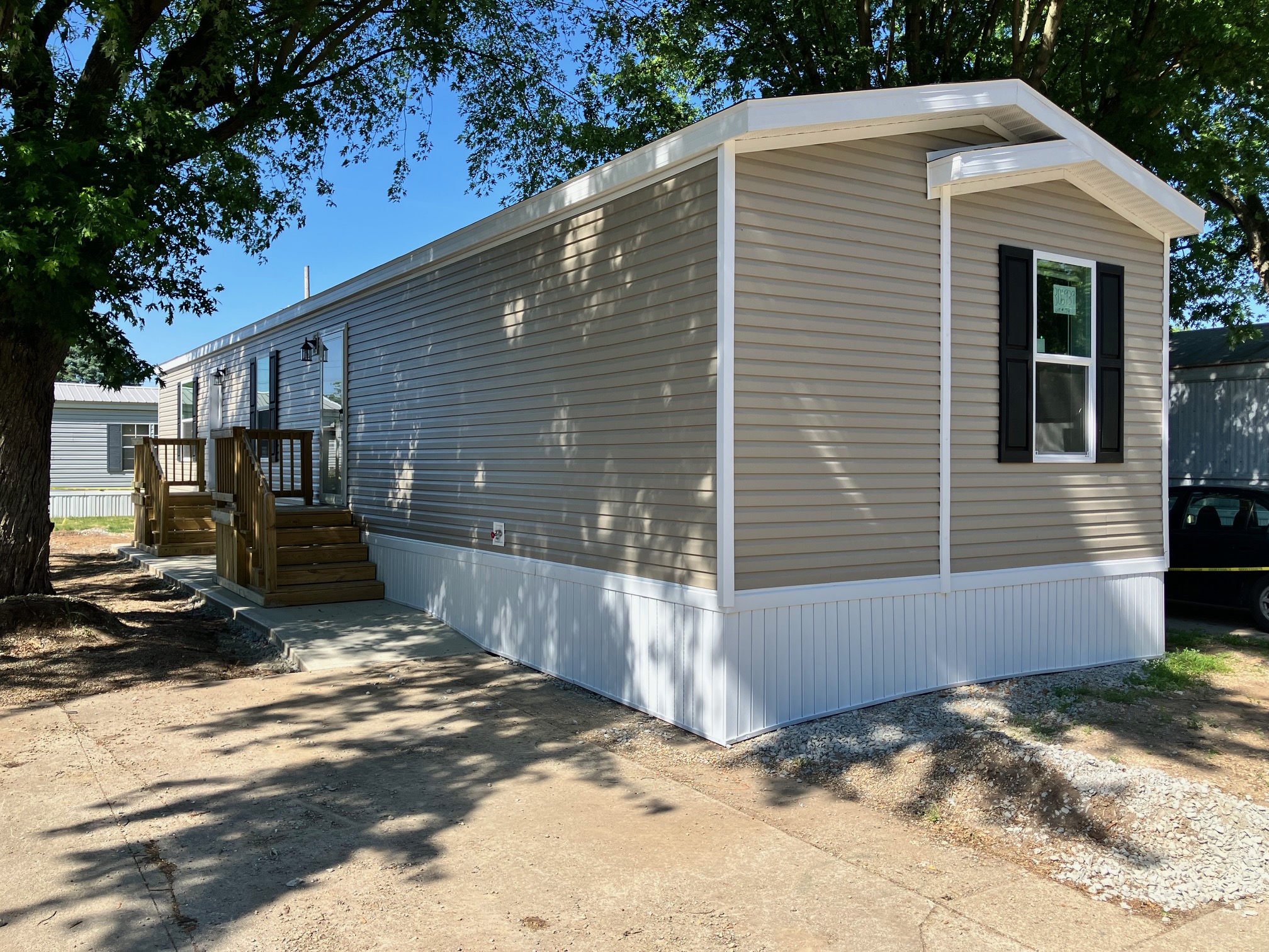 A photo of the home
