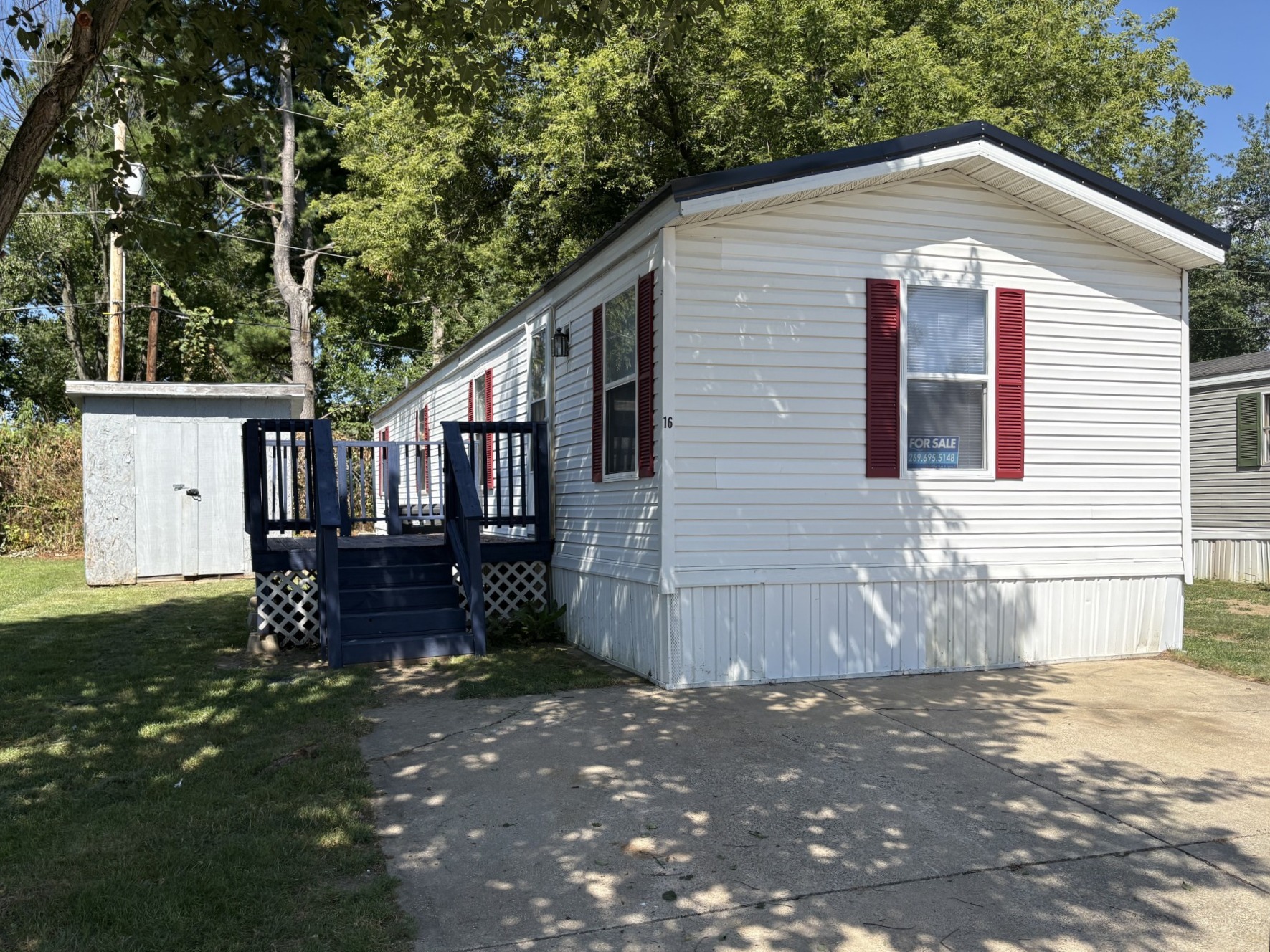A photo of the home