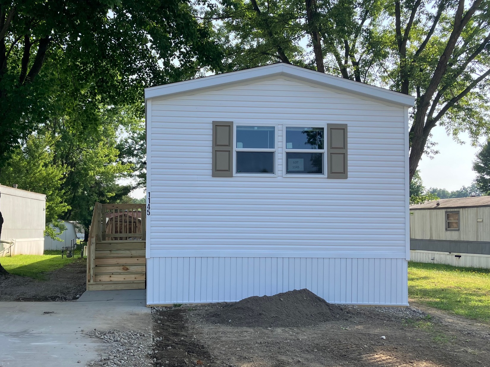 A photo of the home
