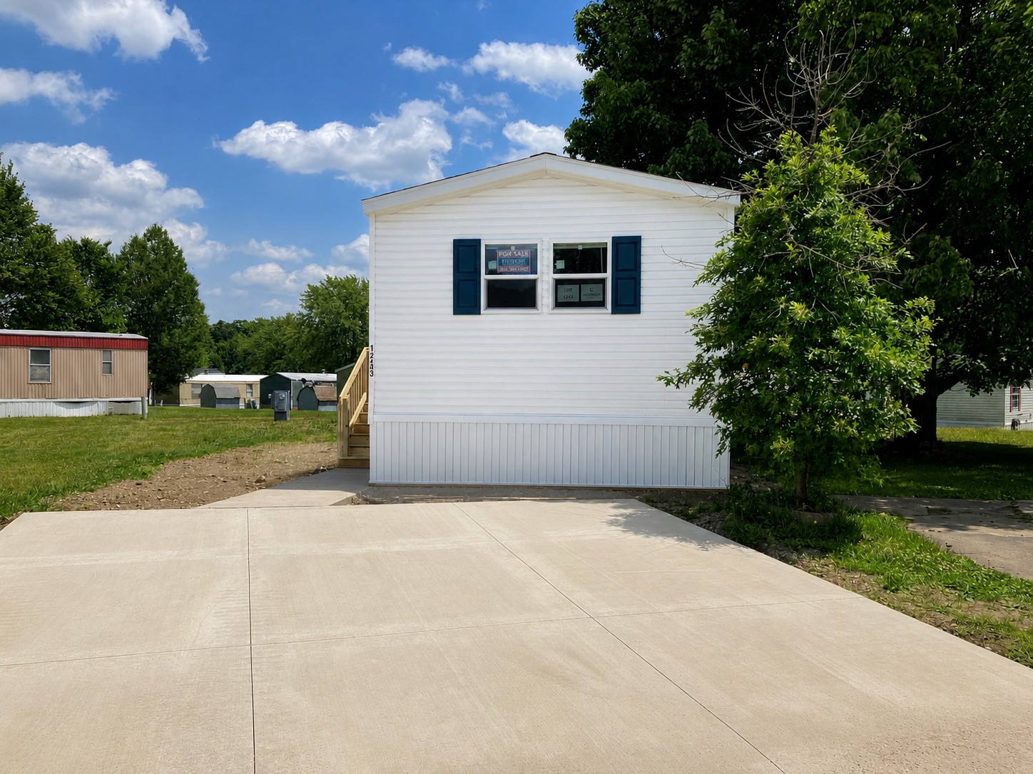 A photo of the home