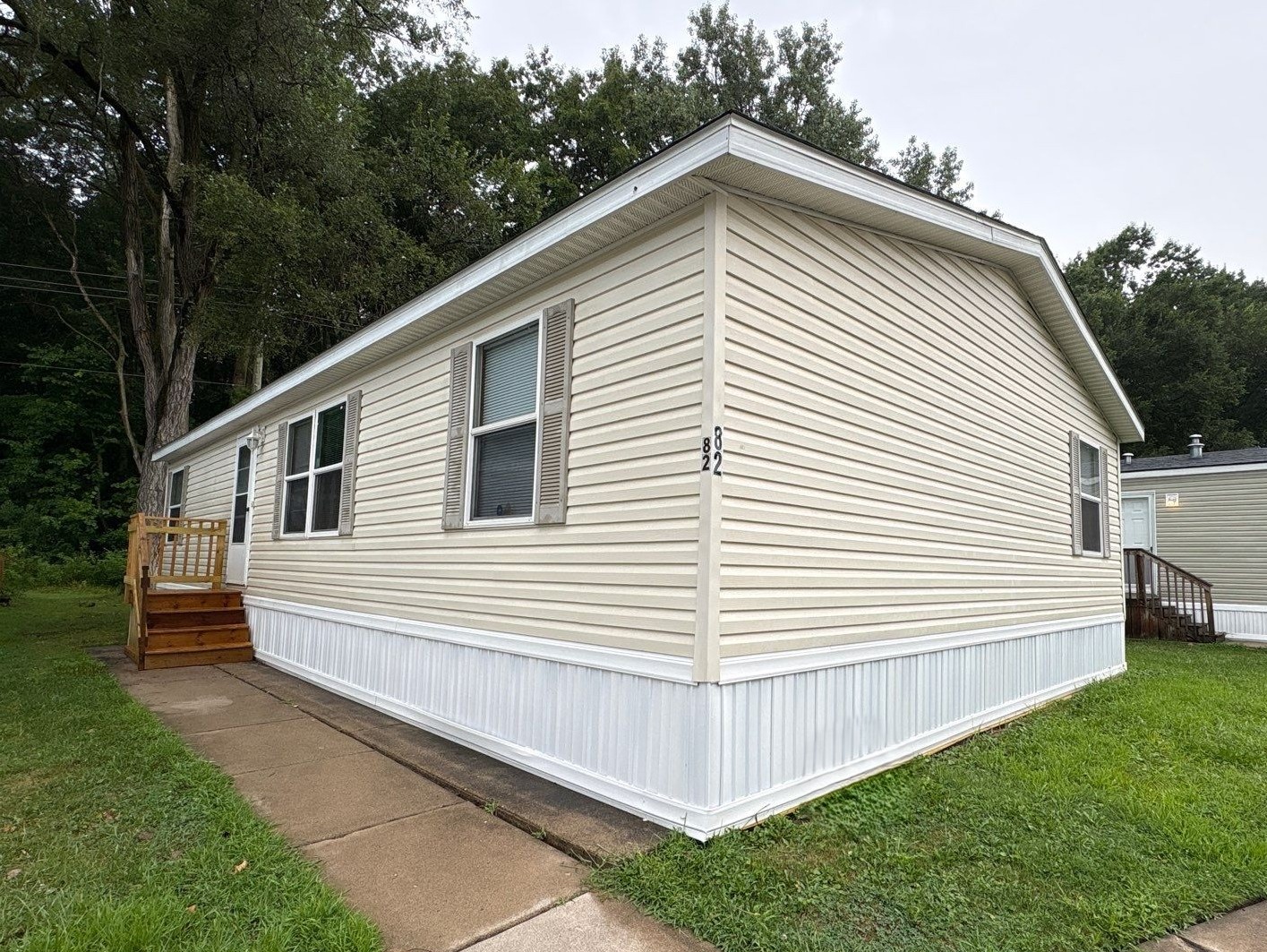 A photo of the home