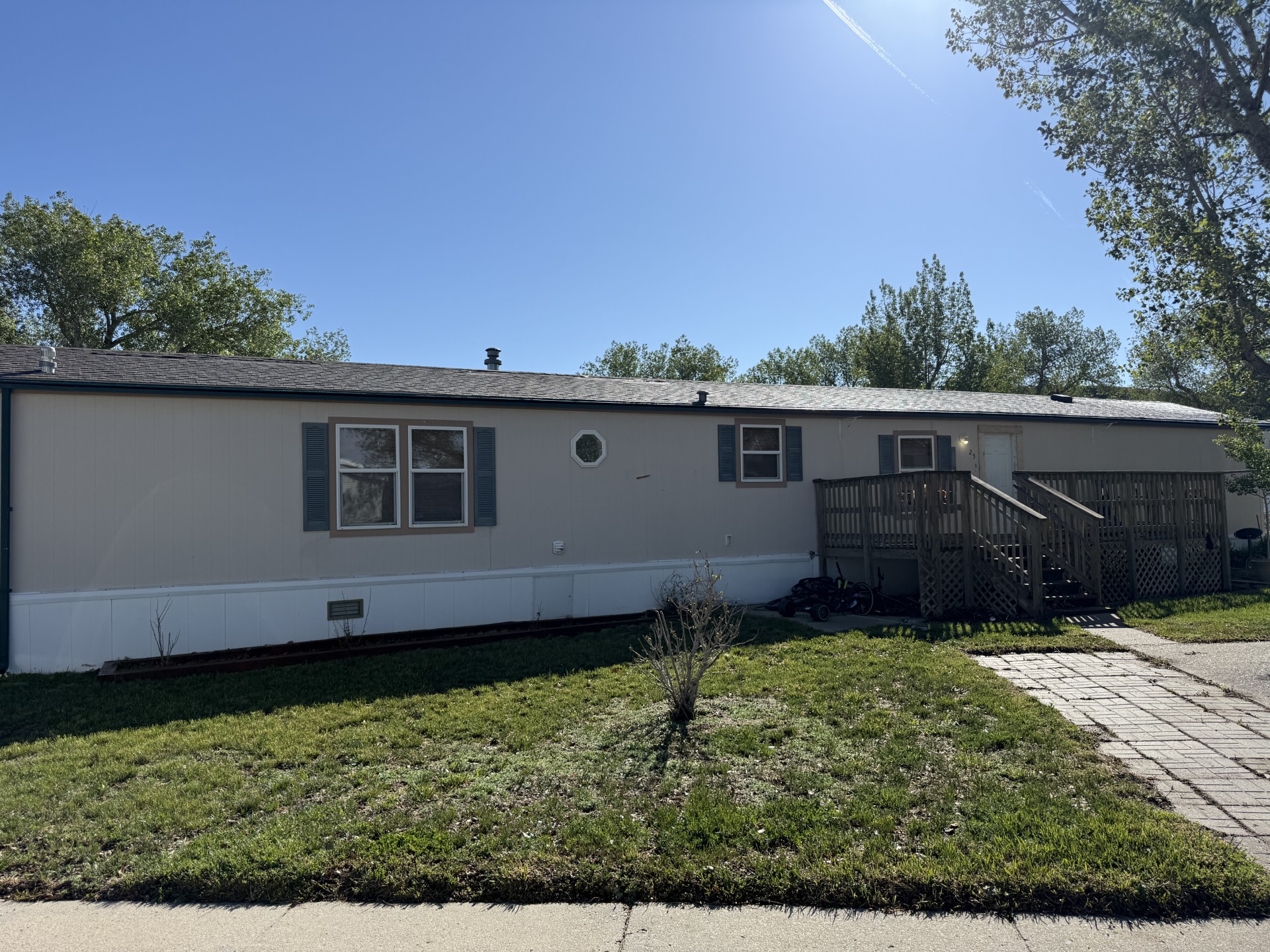 A photo of the home