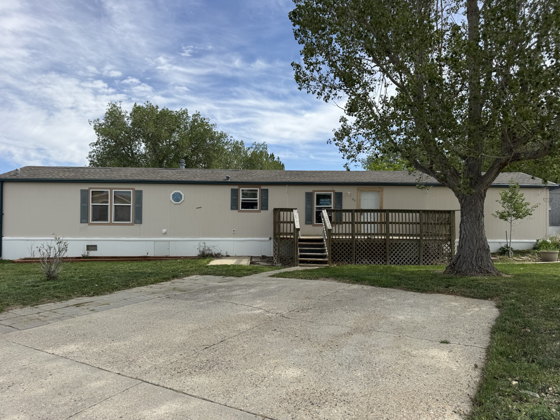 A photo of the home