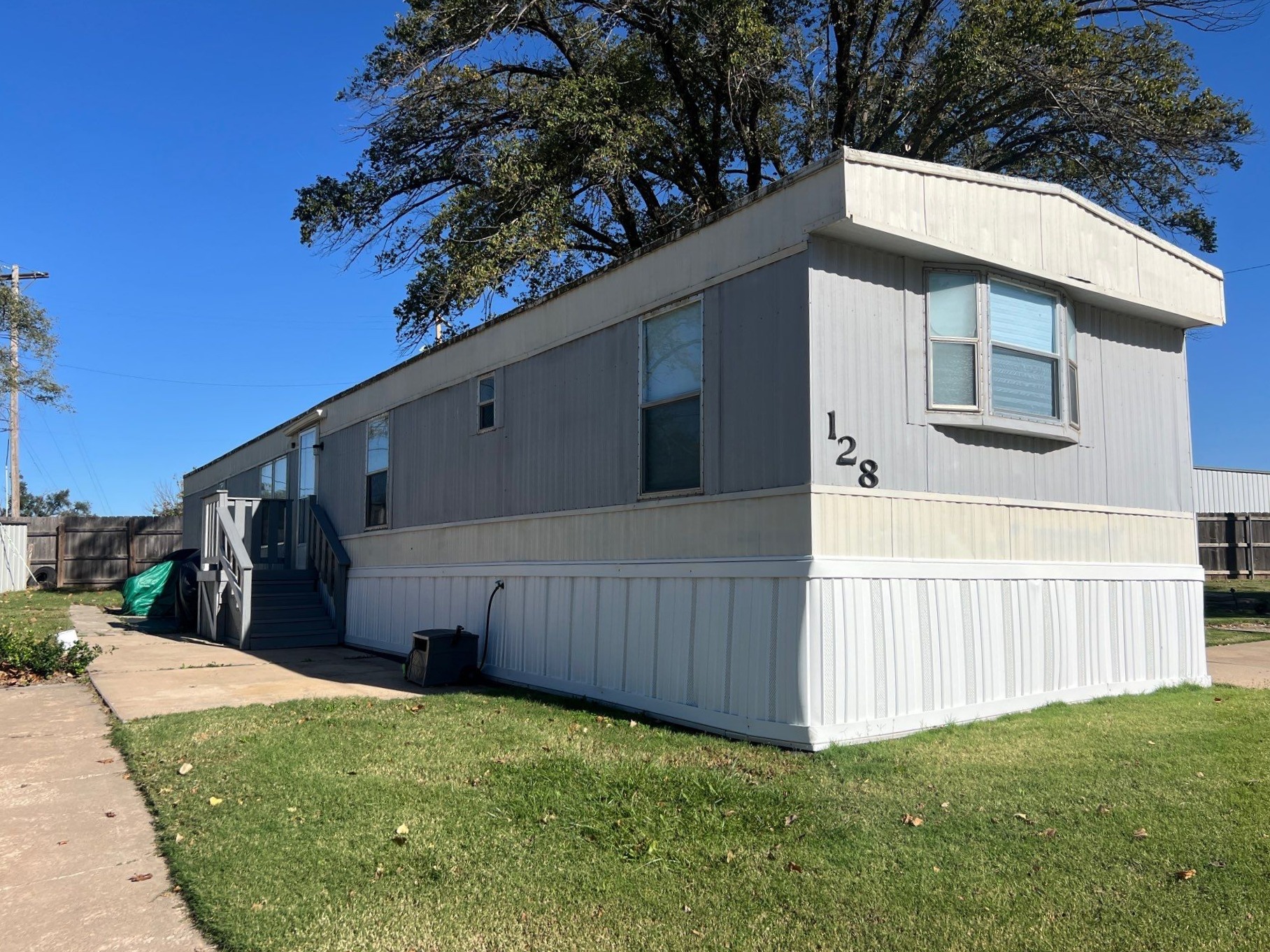 A photo of the home