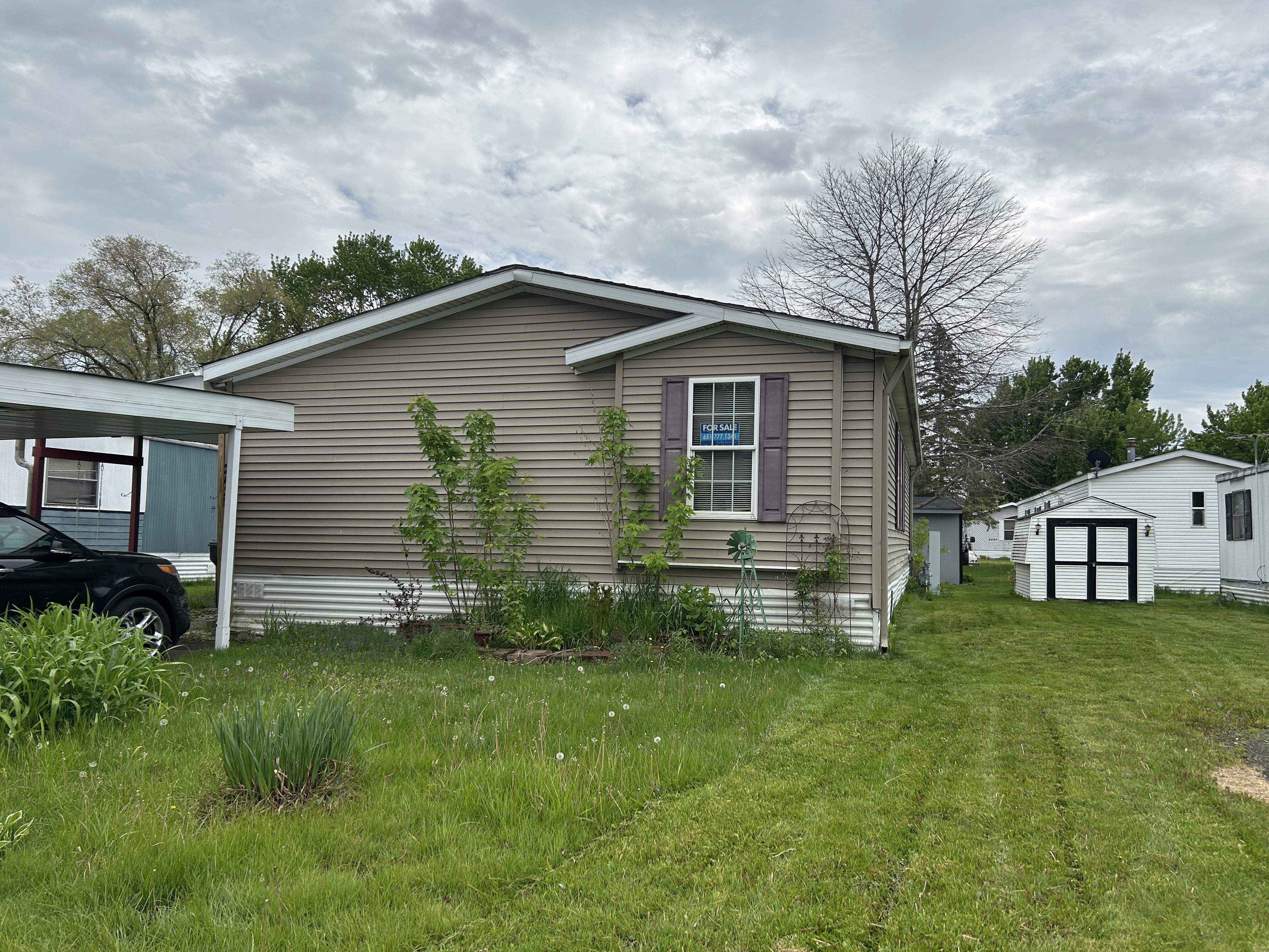 A photo of the home