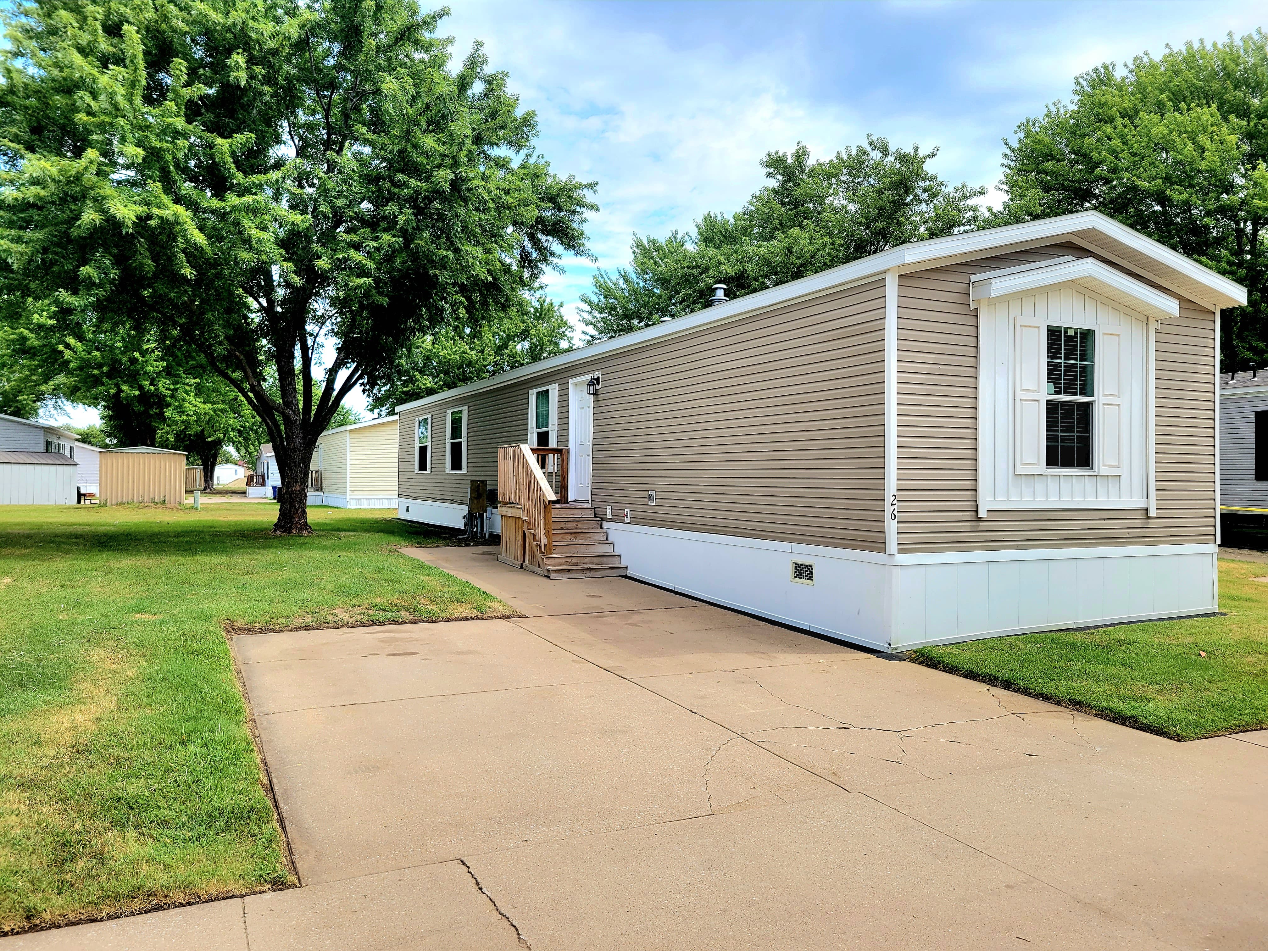 A photo of the home